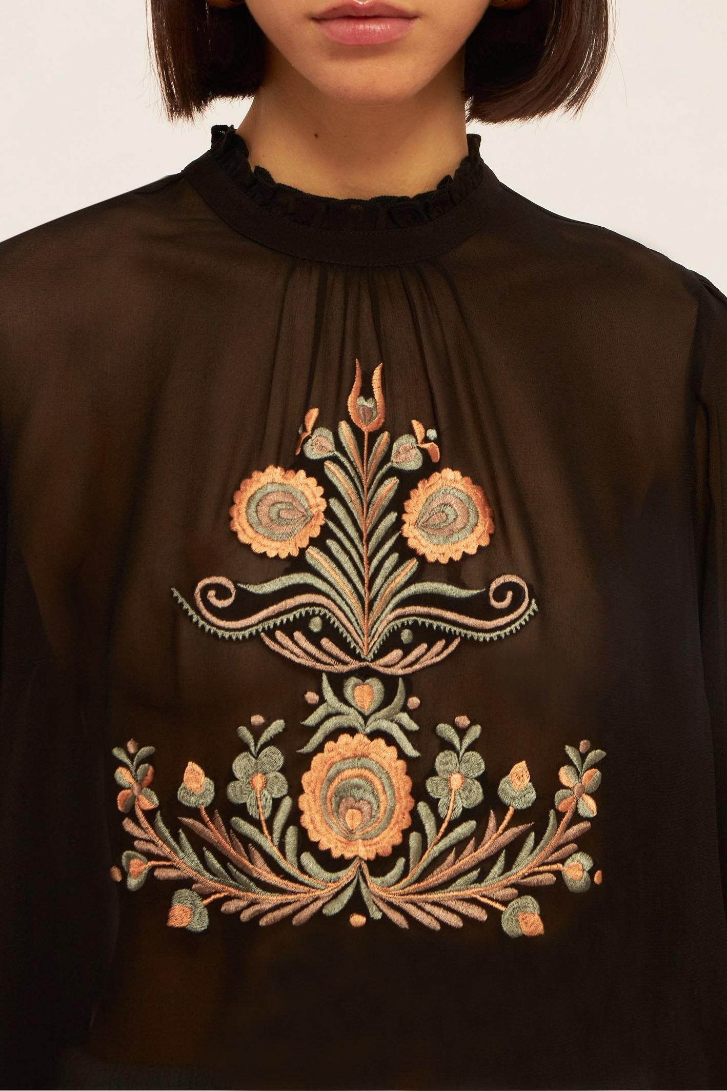 Igor embroidered top
