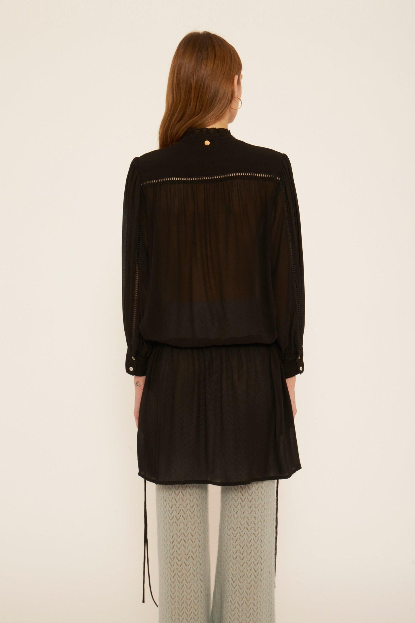 Igor embroidered mini dress