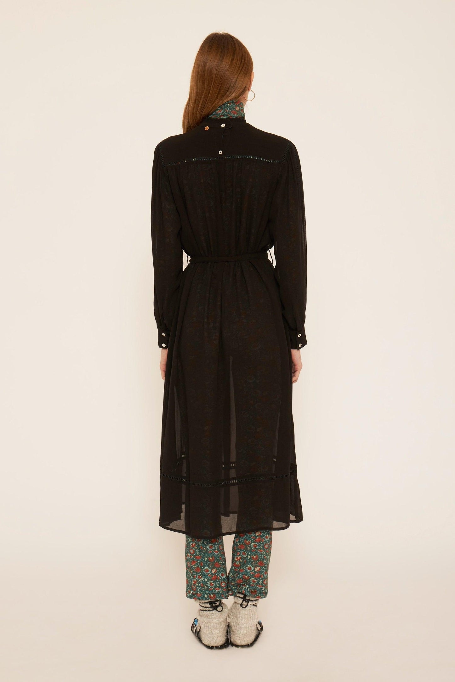 Igor embroidered maxi dress