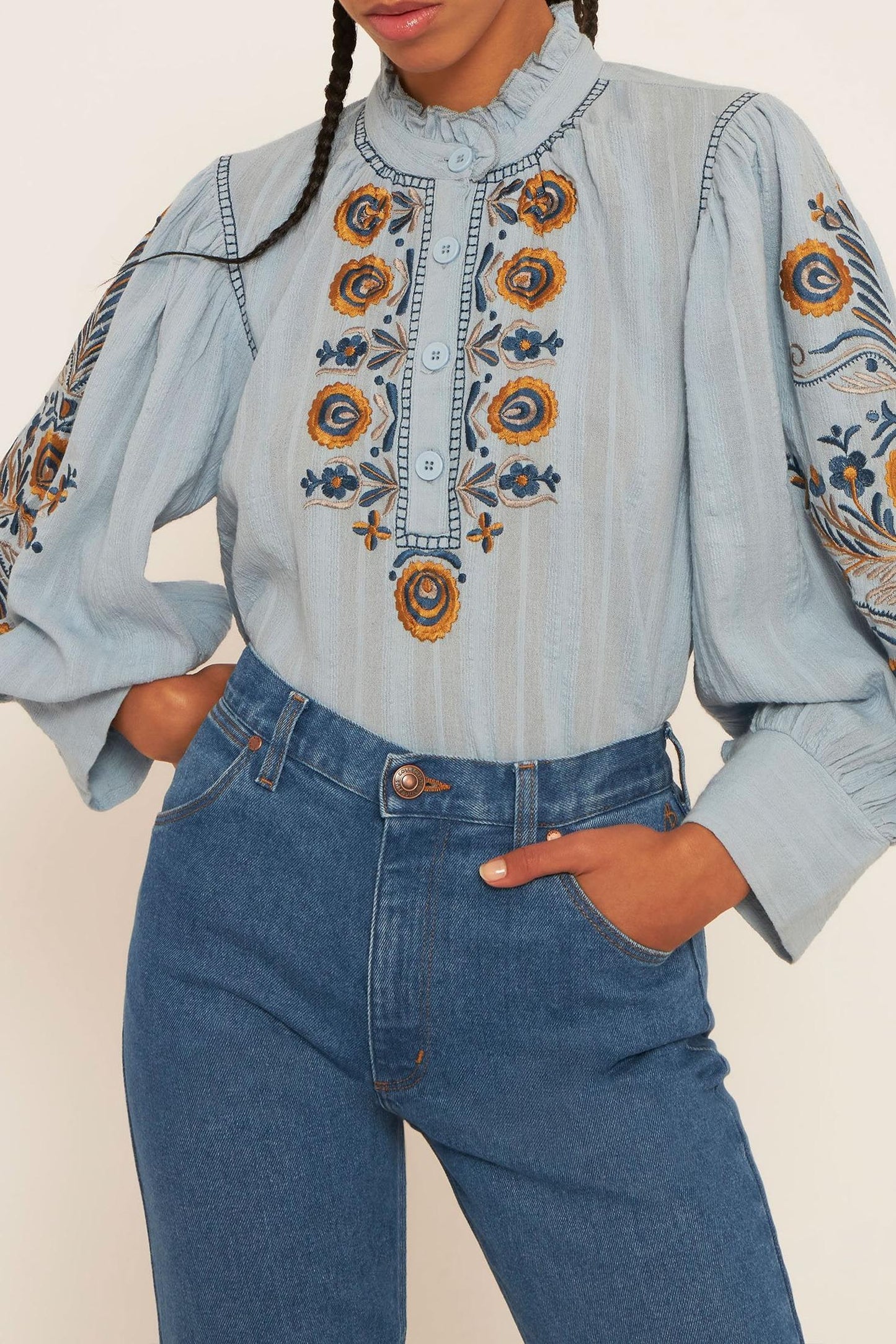 Igor embroidered blouse