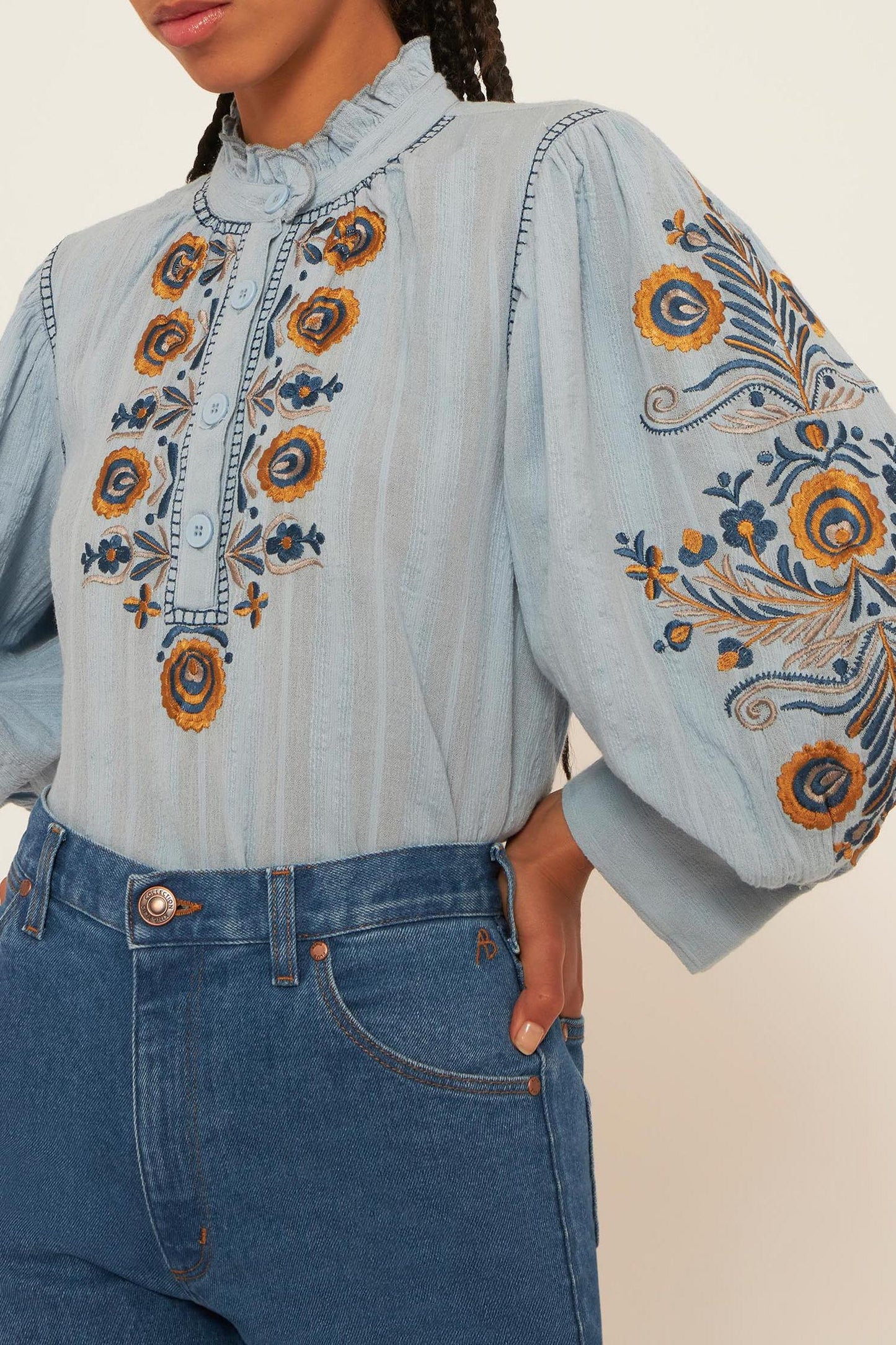 Igor embroidered blouse