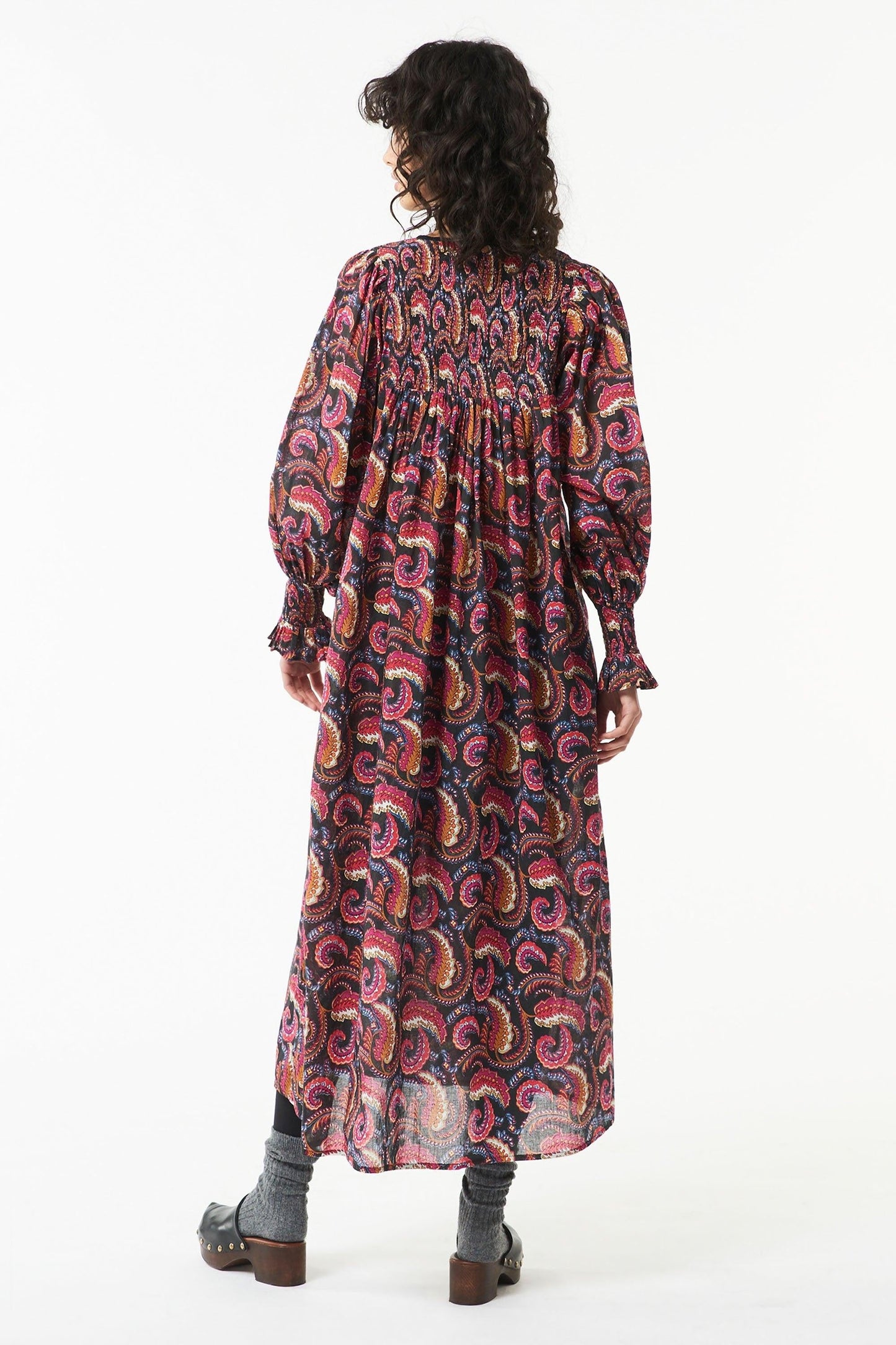Piotr printed maxi dress