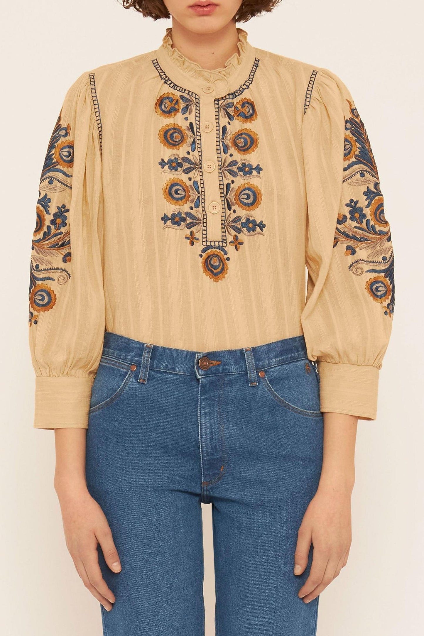 Igor embroidered blouse