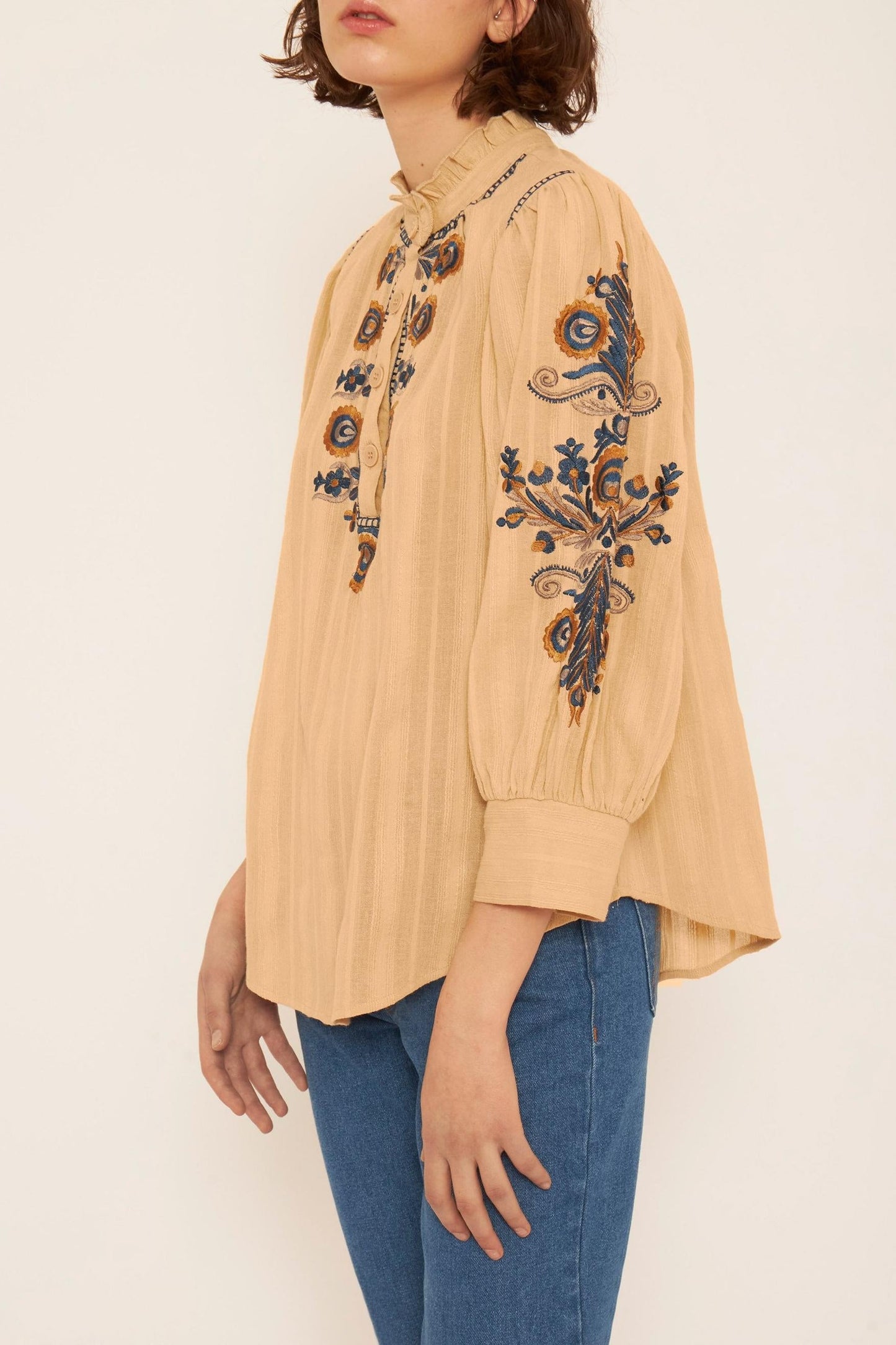 Igor embroidered blouse
