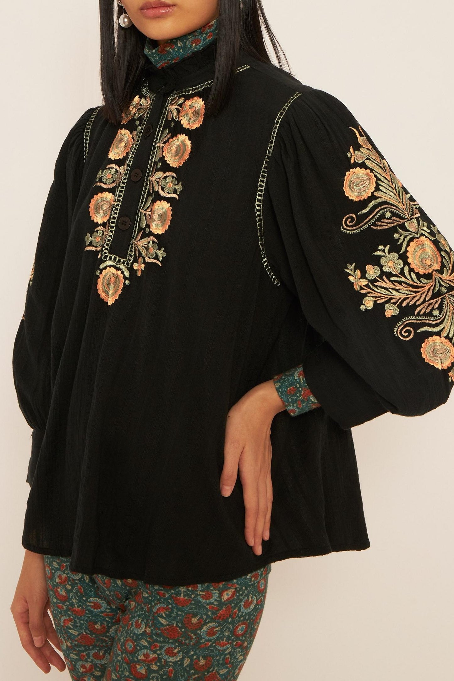 Igor embroidered blouse