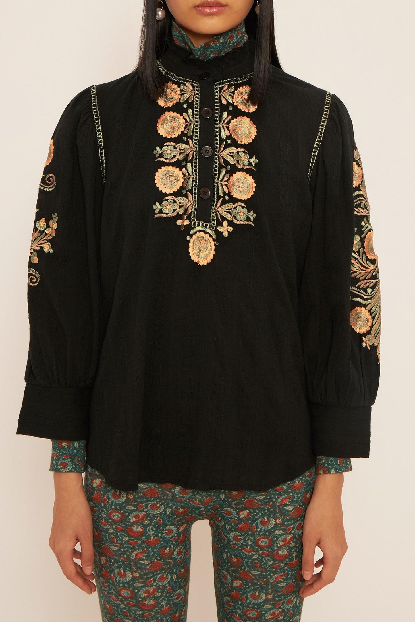 Igor embroidered blouse
