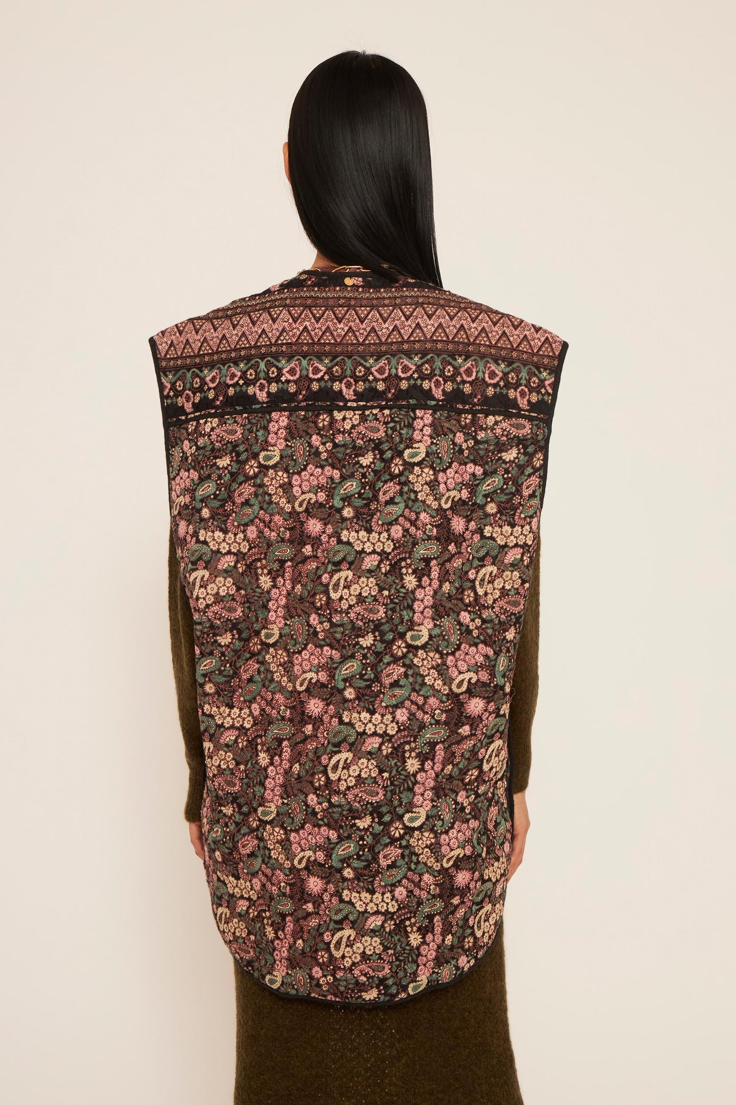 Helena sleeveless jacket