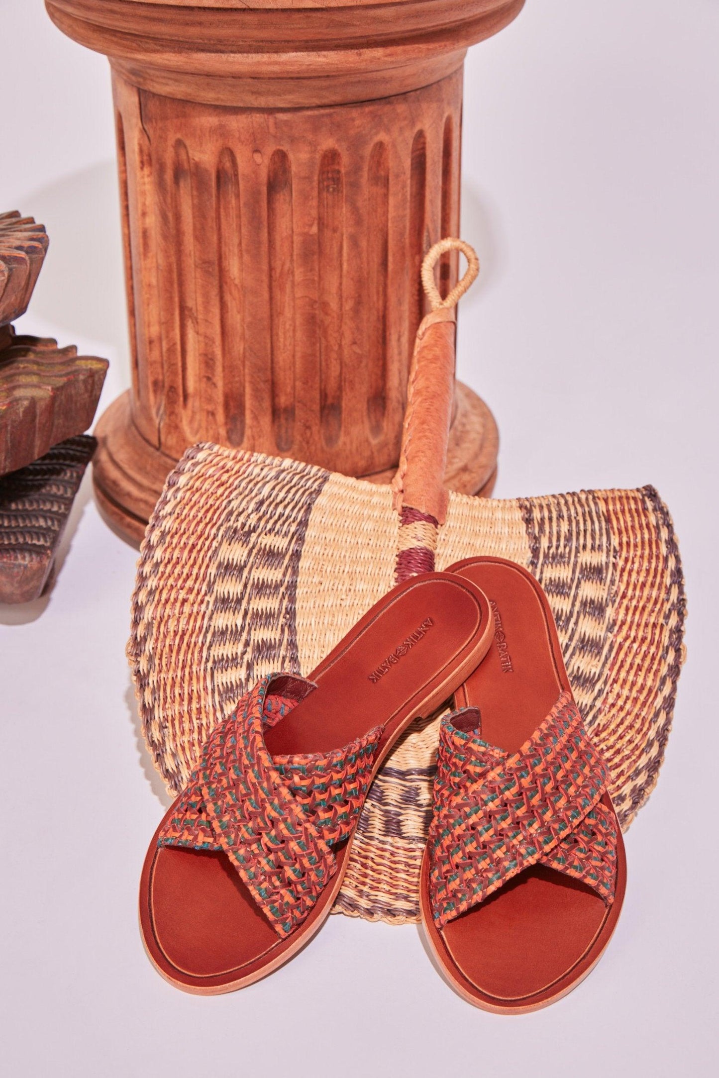 Ania Braided Sandals