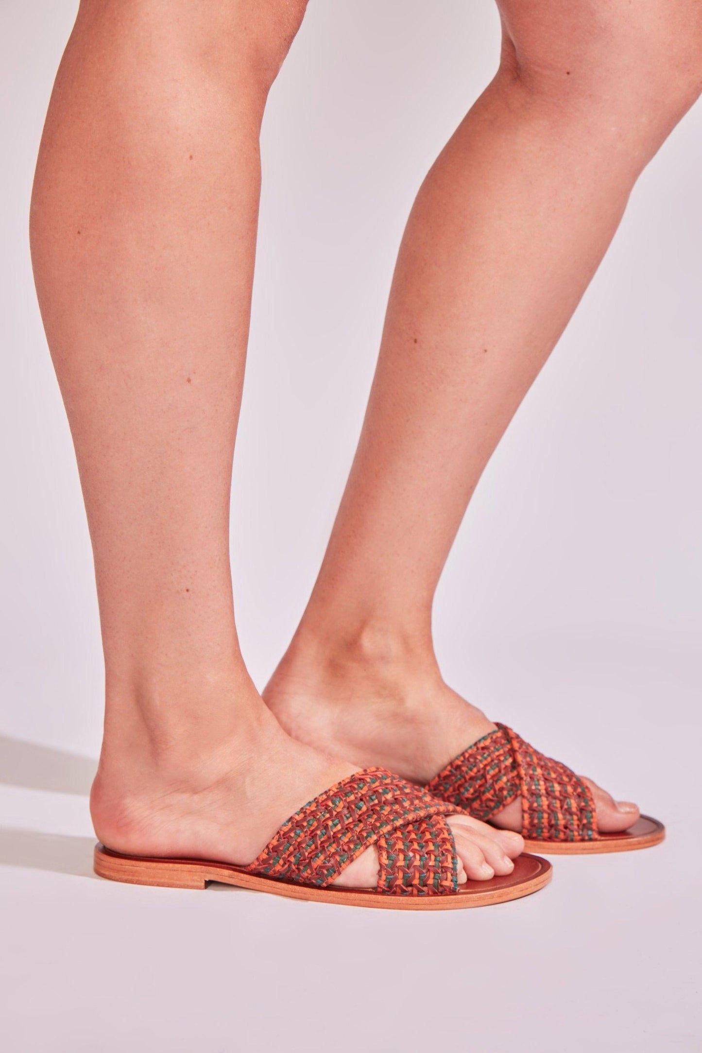 Ania Braided Sandals