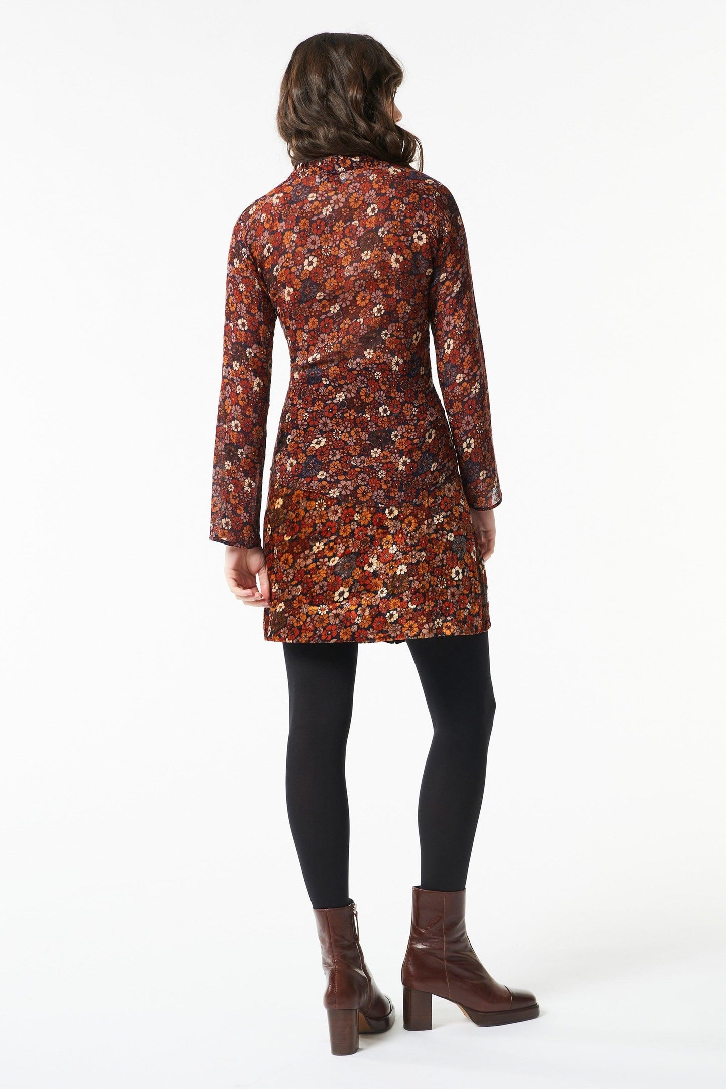 Paoli printed shirt - Camel