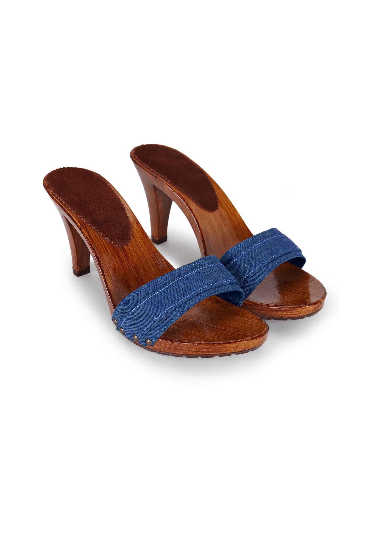 Zoccoli high-heeled sandals