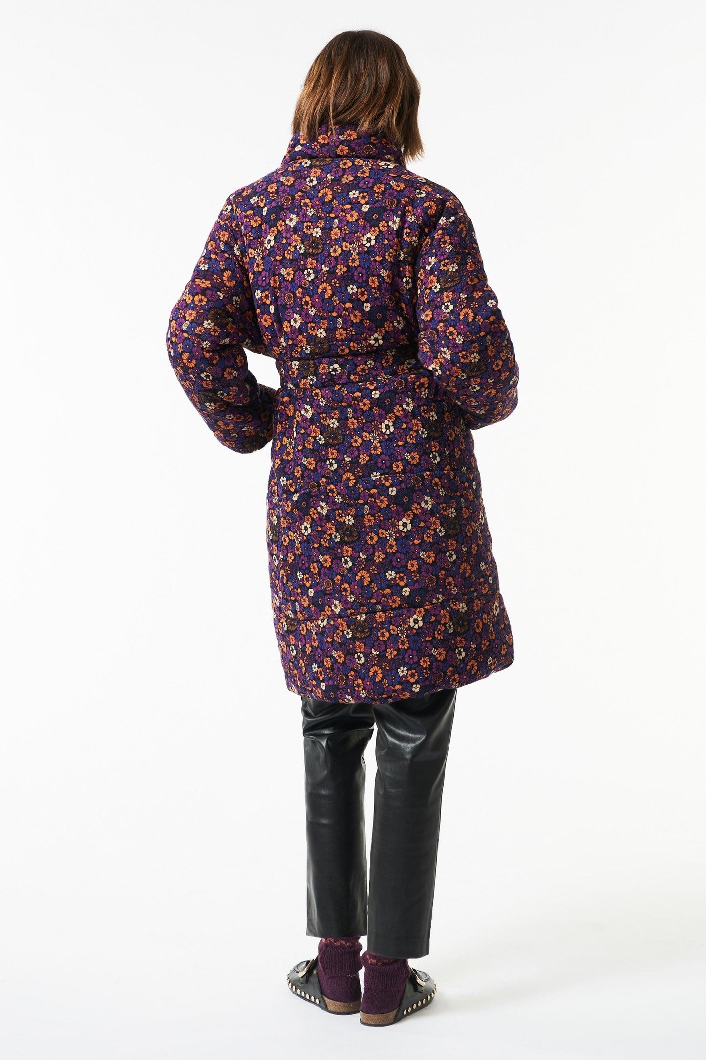 Paoli long coat - Purple
