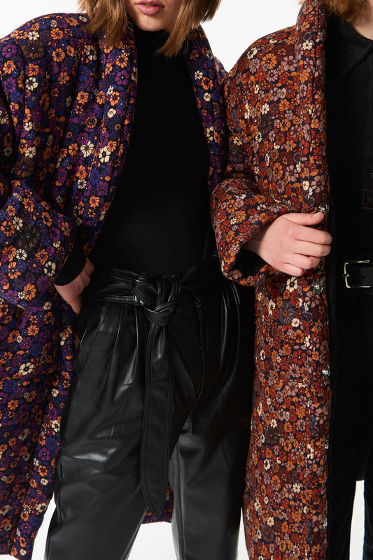 Long manteau Paoli - camel