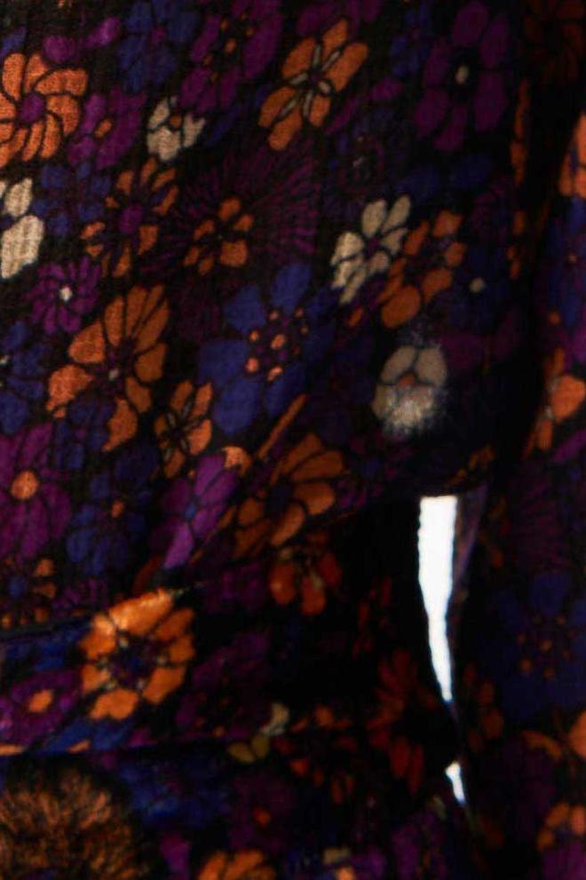 Paoli printed blouse - Purple