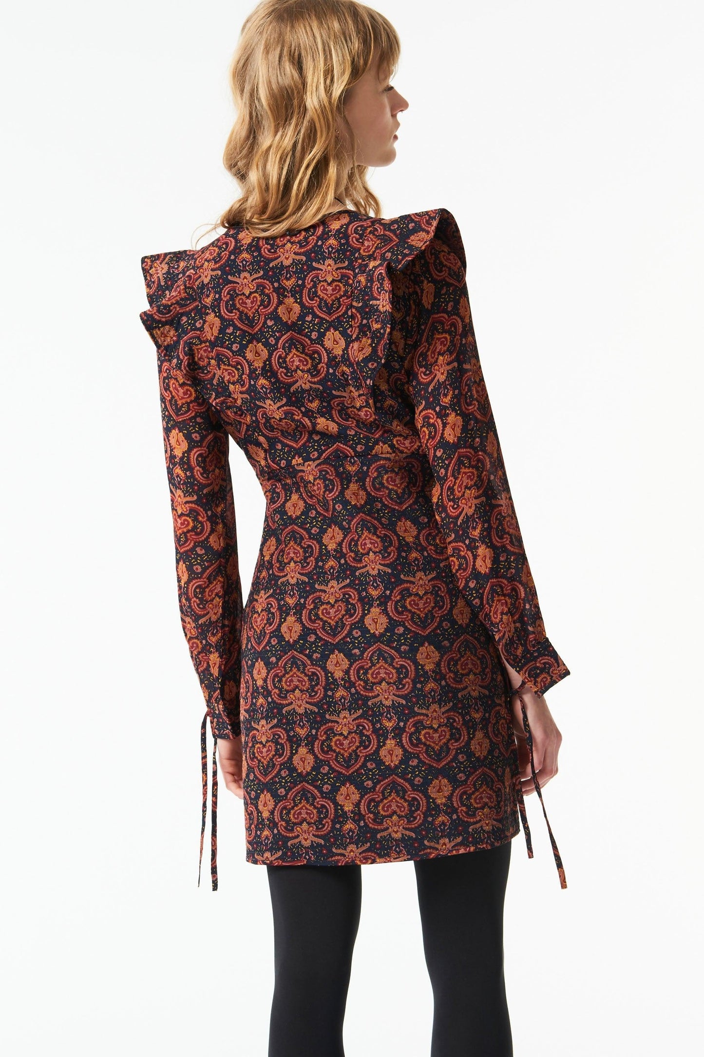 Mylo printed mini dress