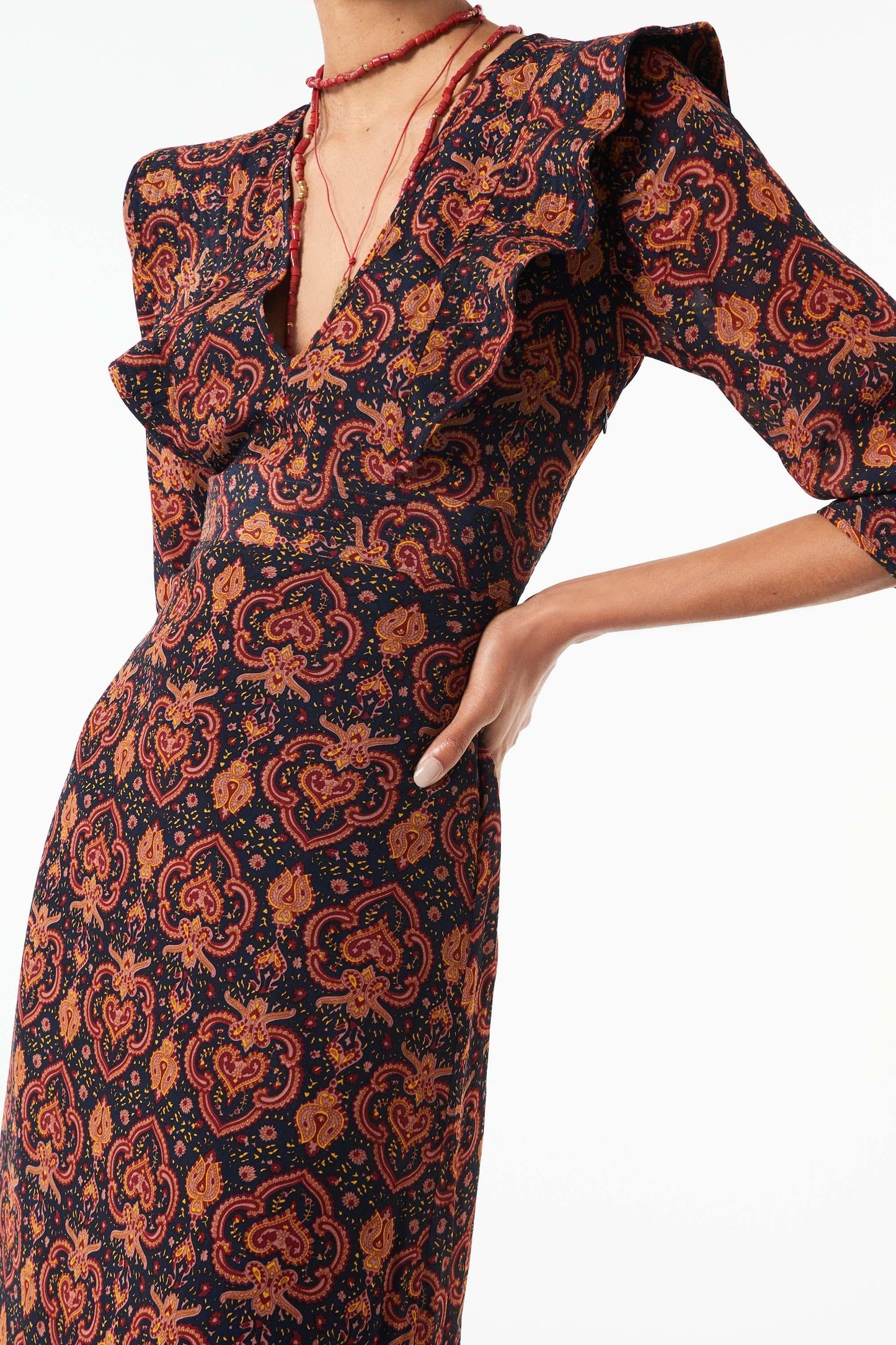 Mylo printed maxi dress