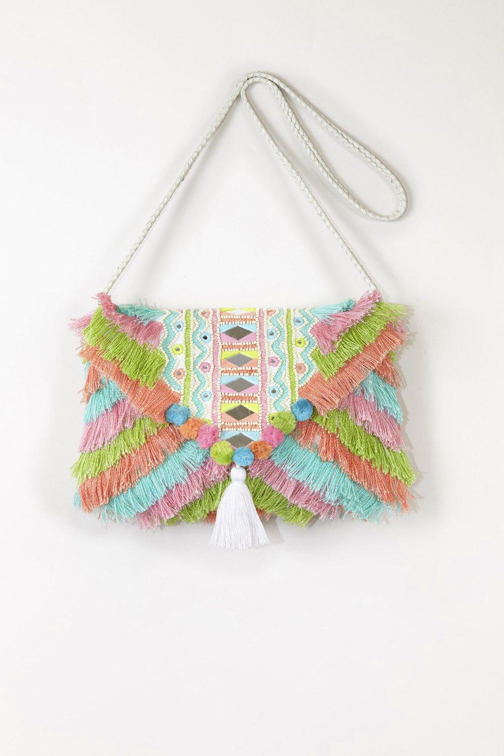 Multicolored Frika Pouch