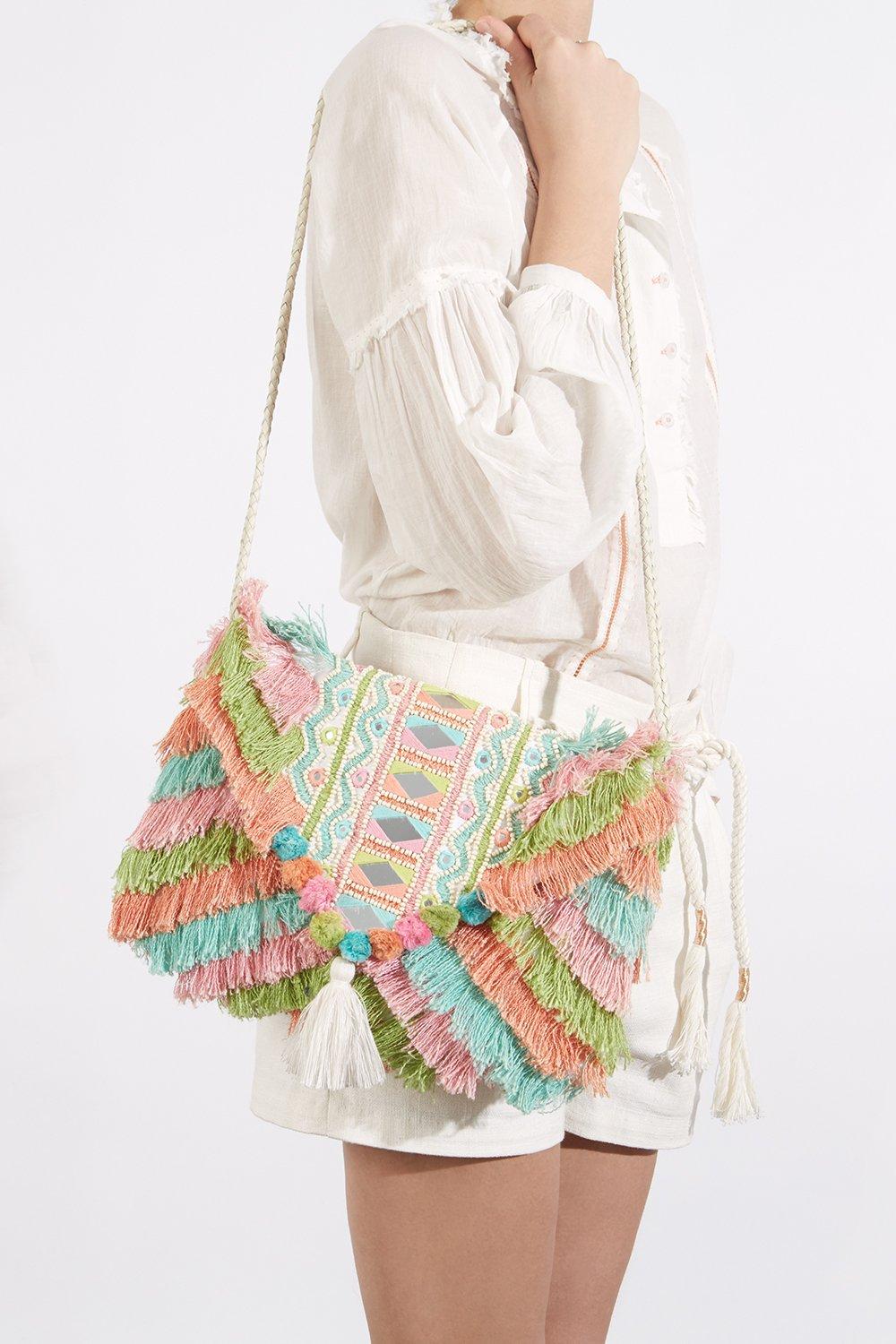 Multicolored Frika Pouch