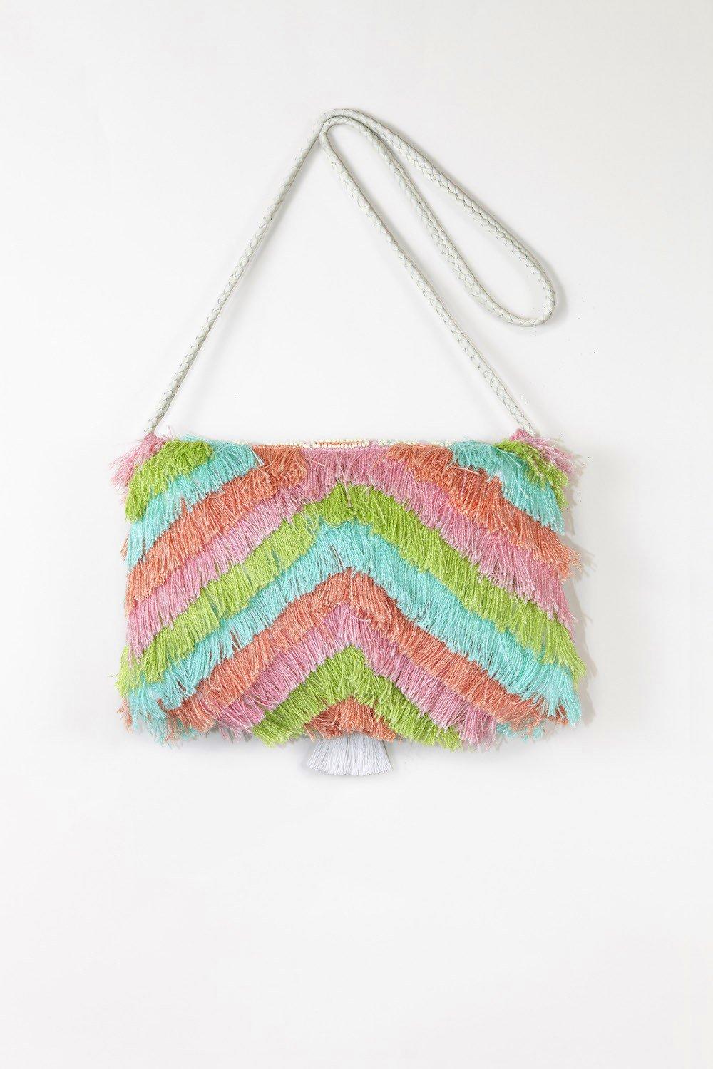Multicolored Frika Pouch