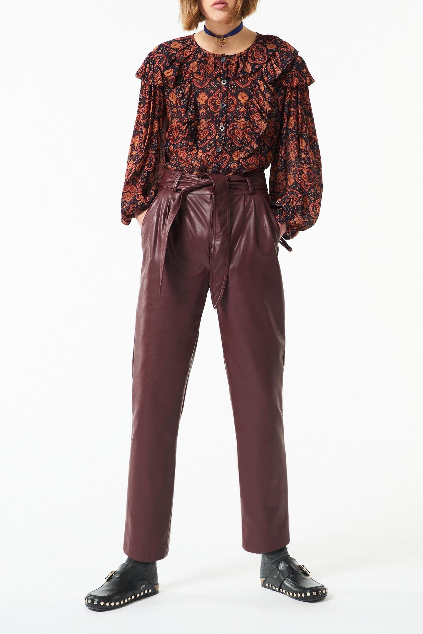 Mylo printed blouse