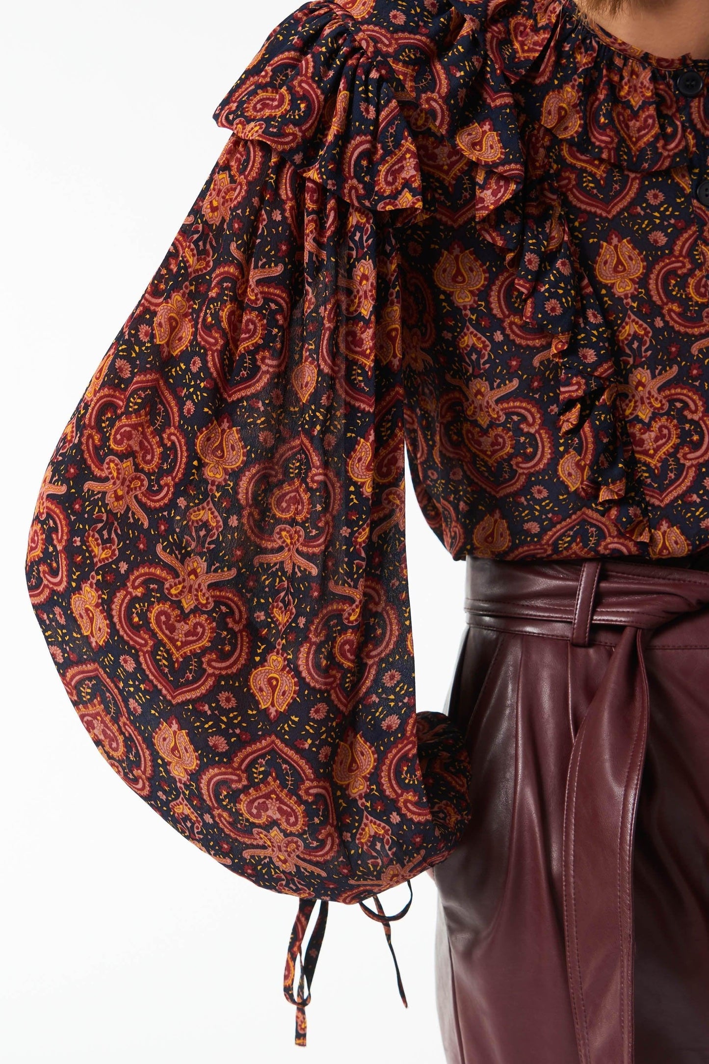 Mylo printed blouse