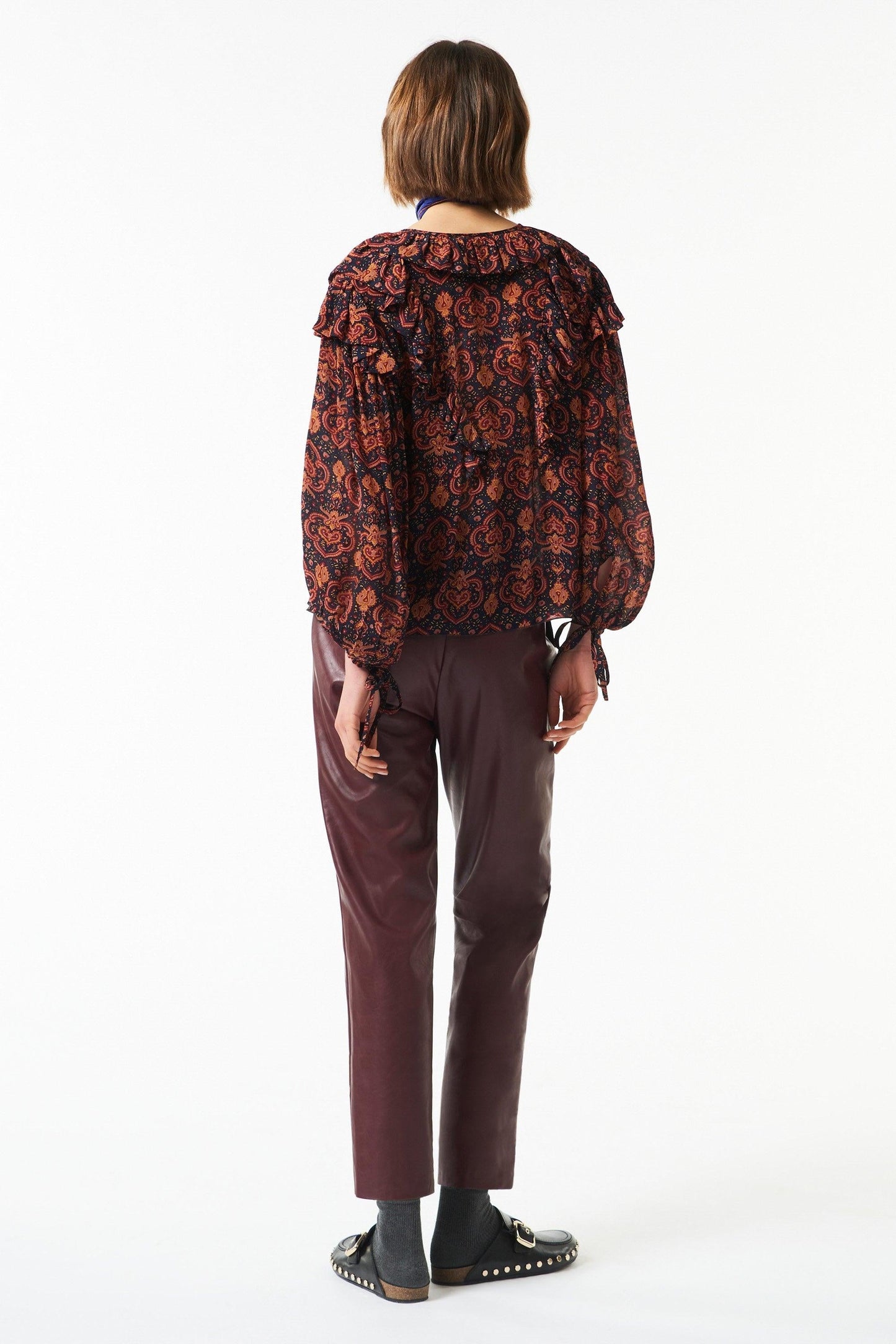 Mylo printed blouse