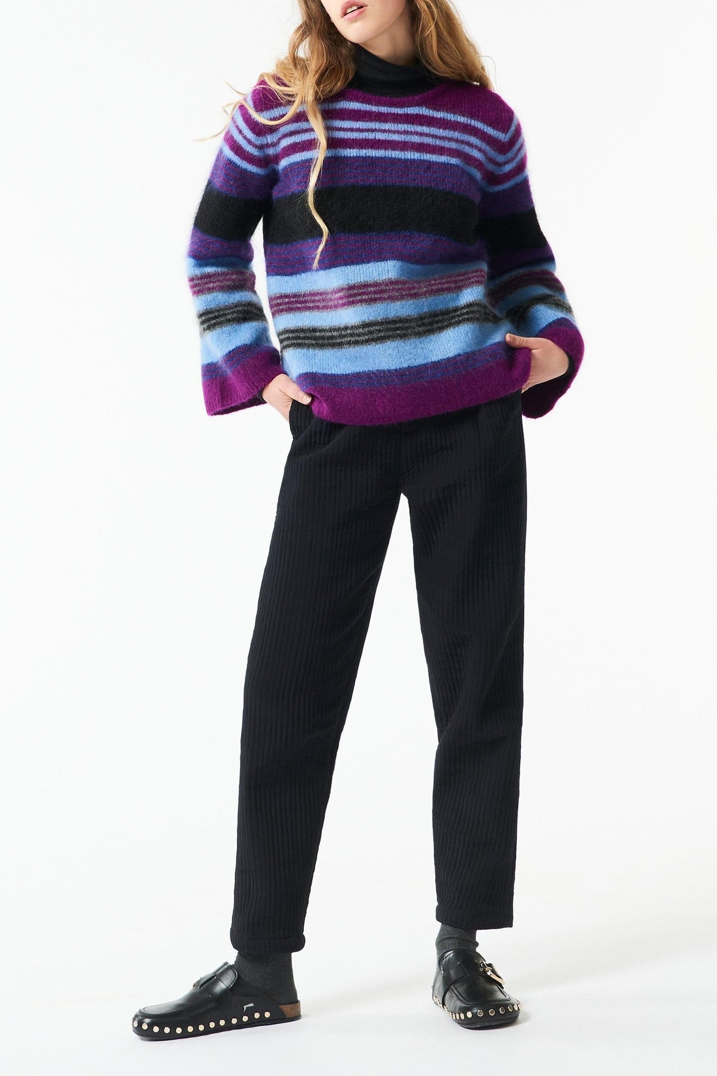 Moya mohair sweater - Blue