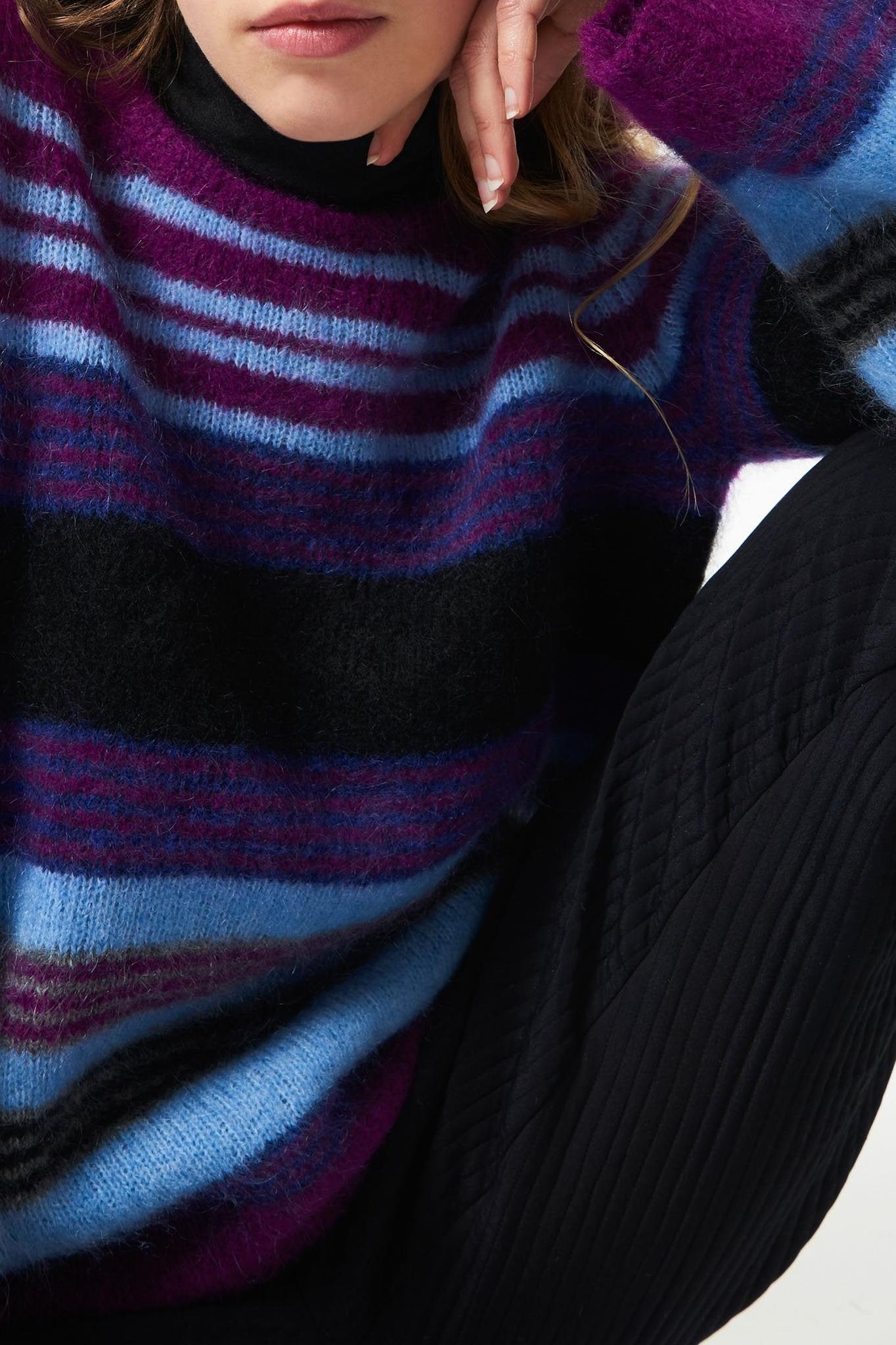 Moya mohair sweater - Blue