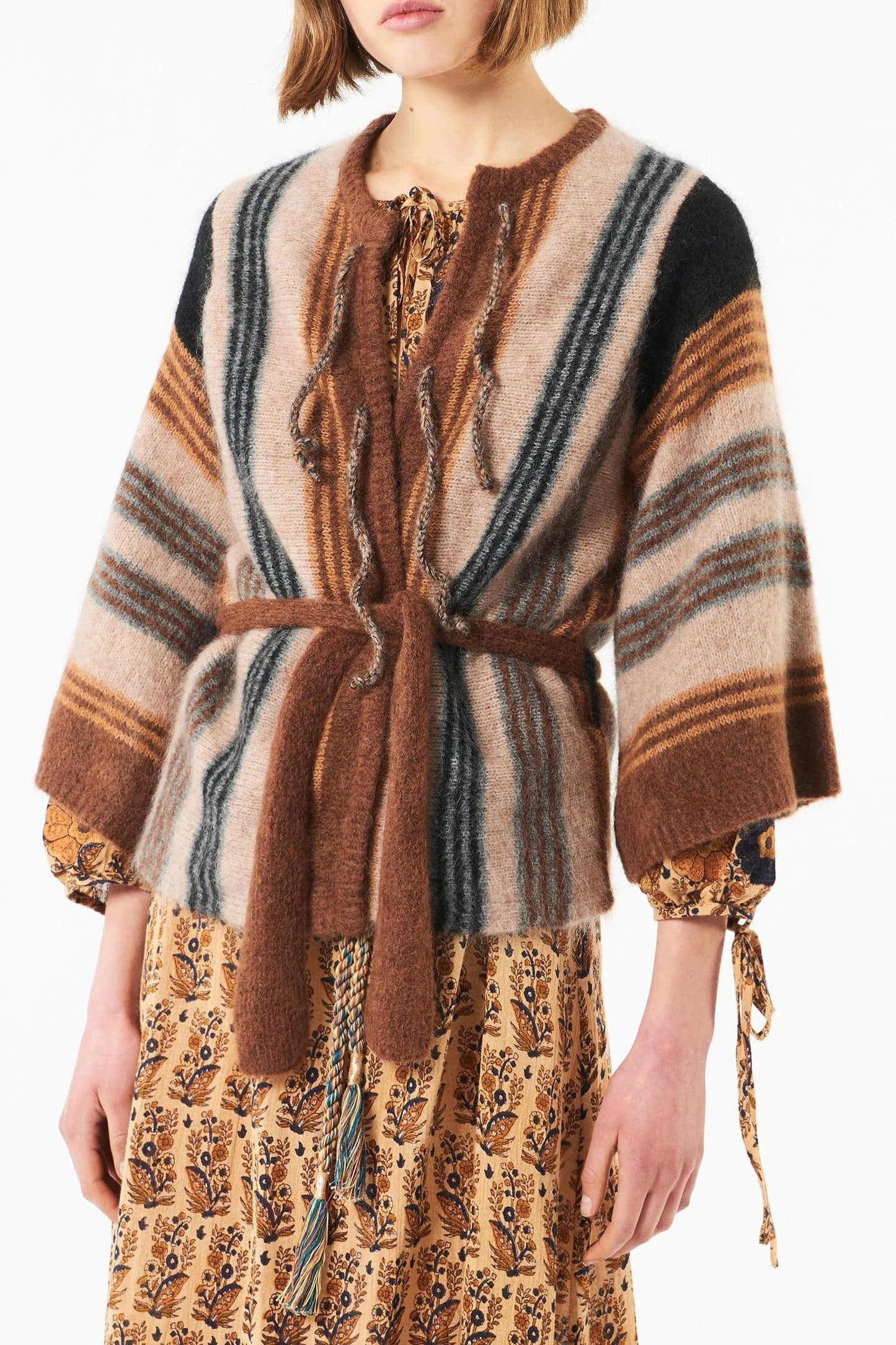 Moya mohair vest - Camel
