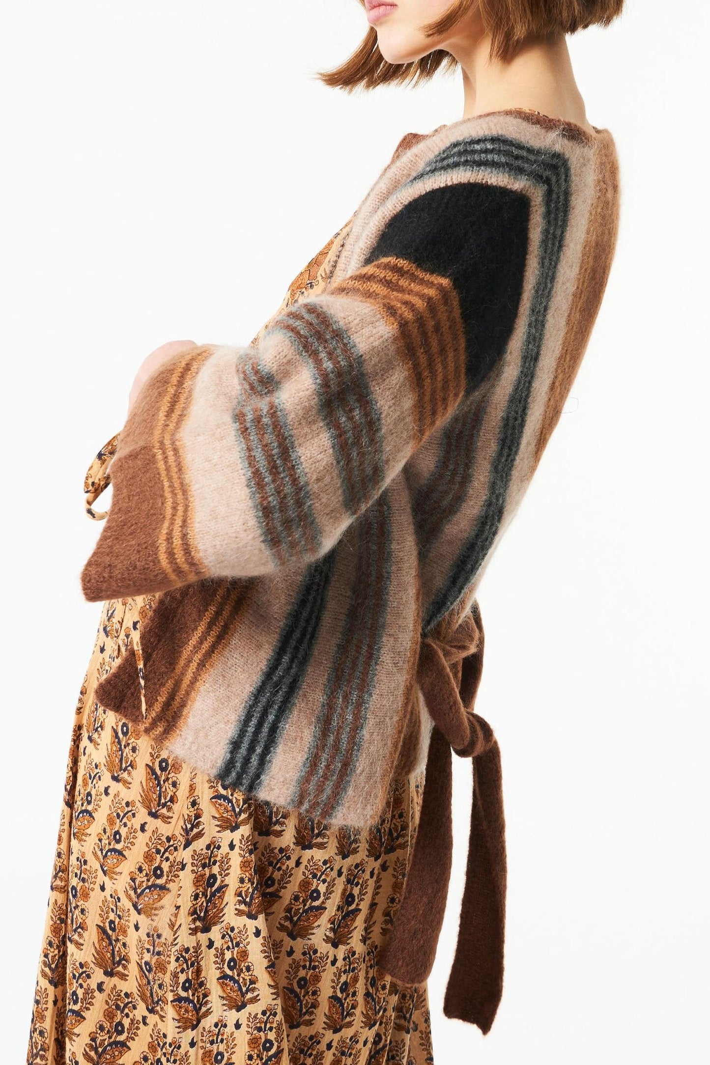 Moya mohair vest - Camel