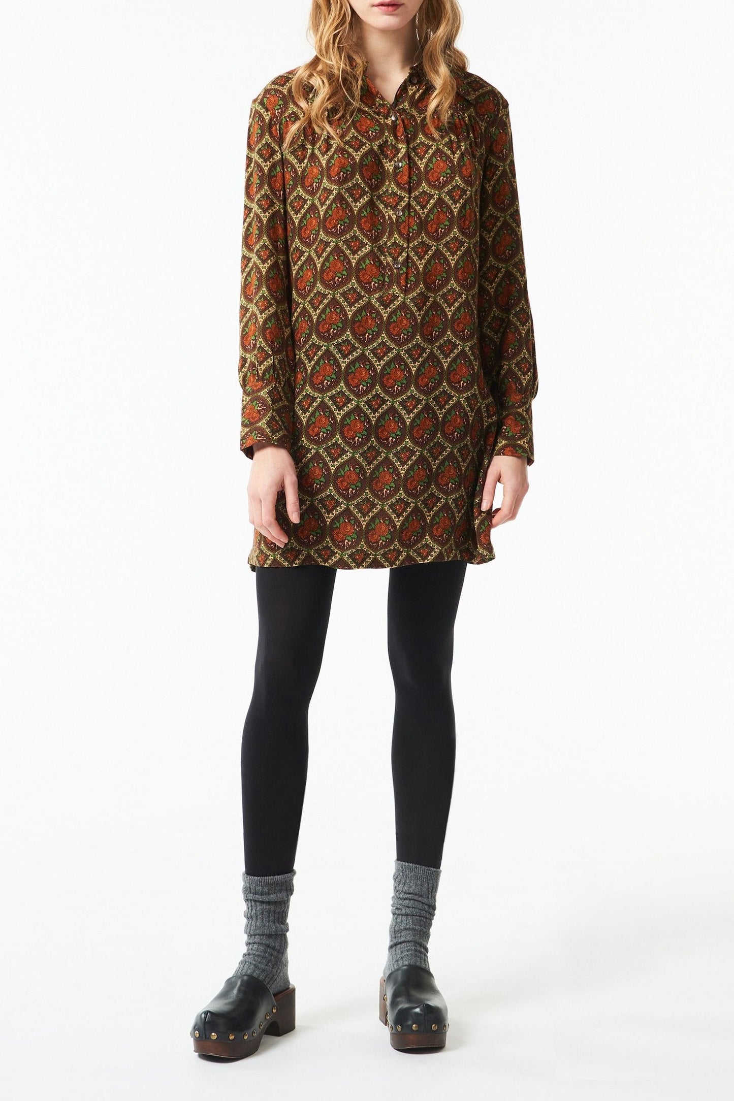 Monique printed dress