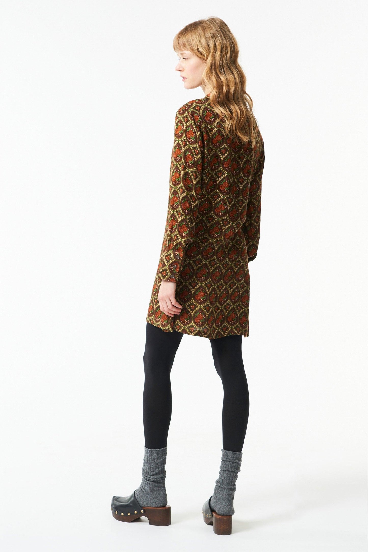Monique printed dress