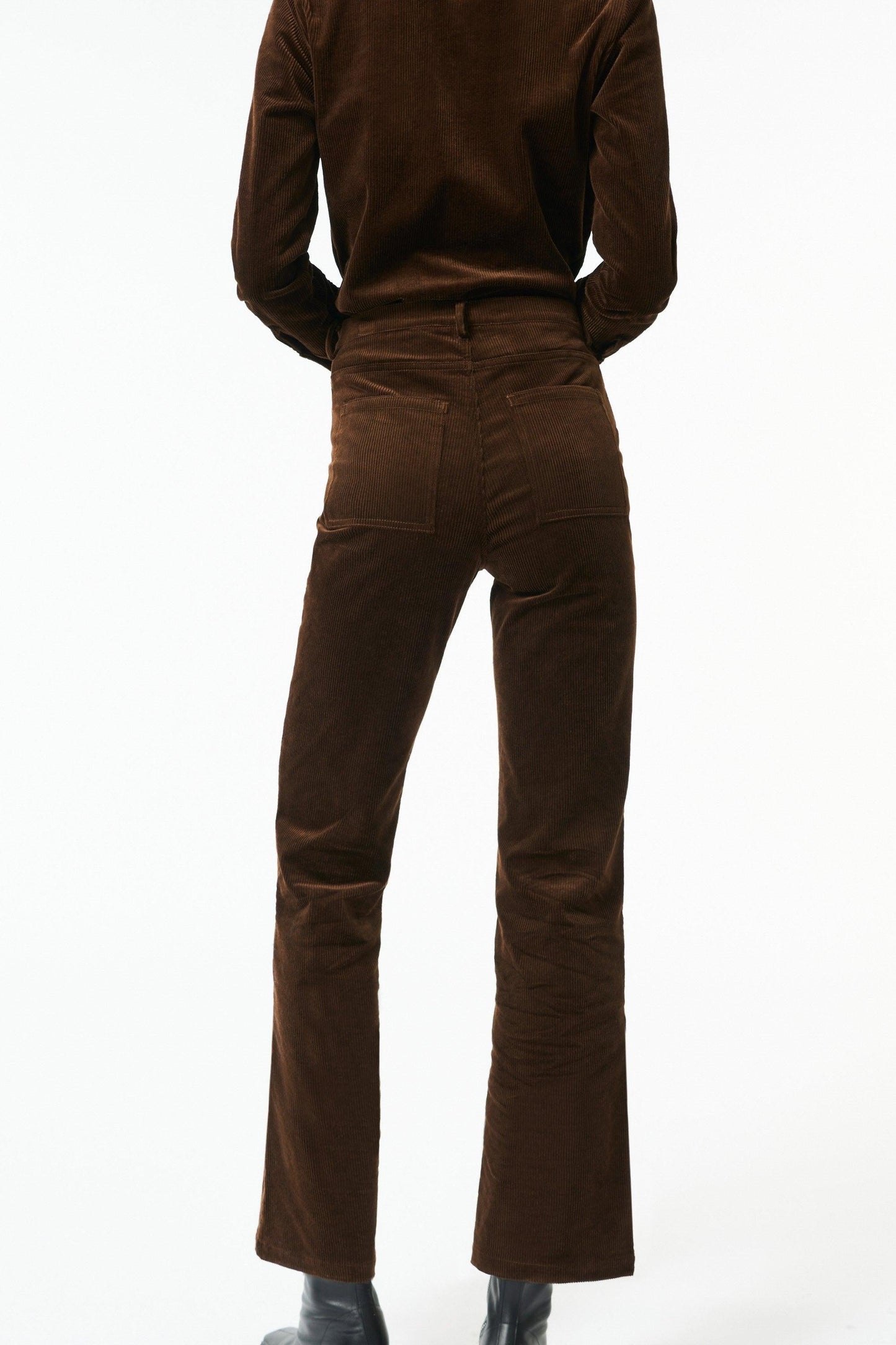 Moni velvet shirt - Brown