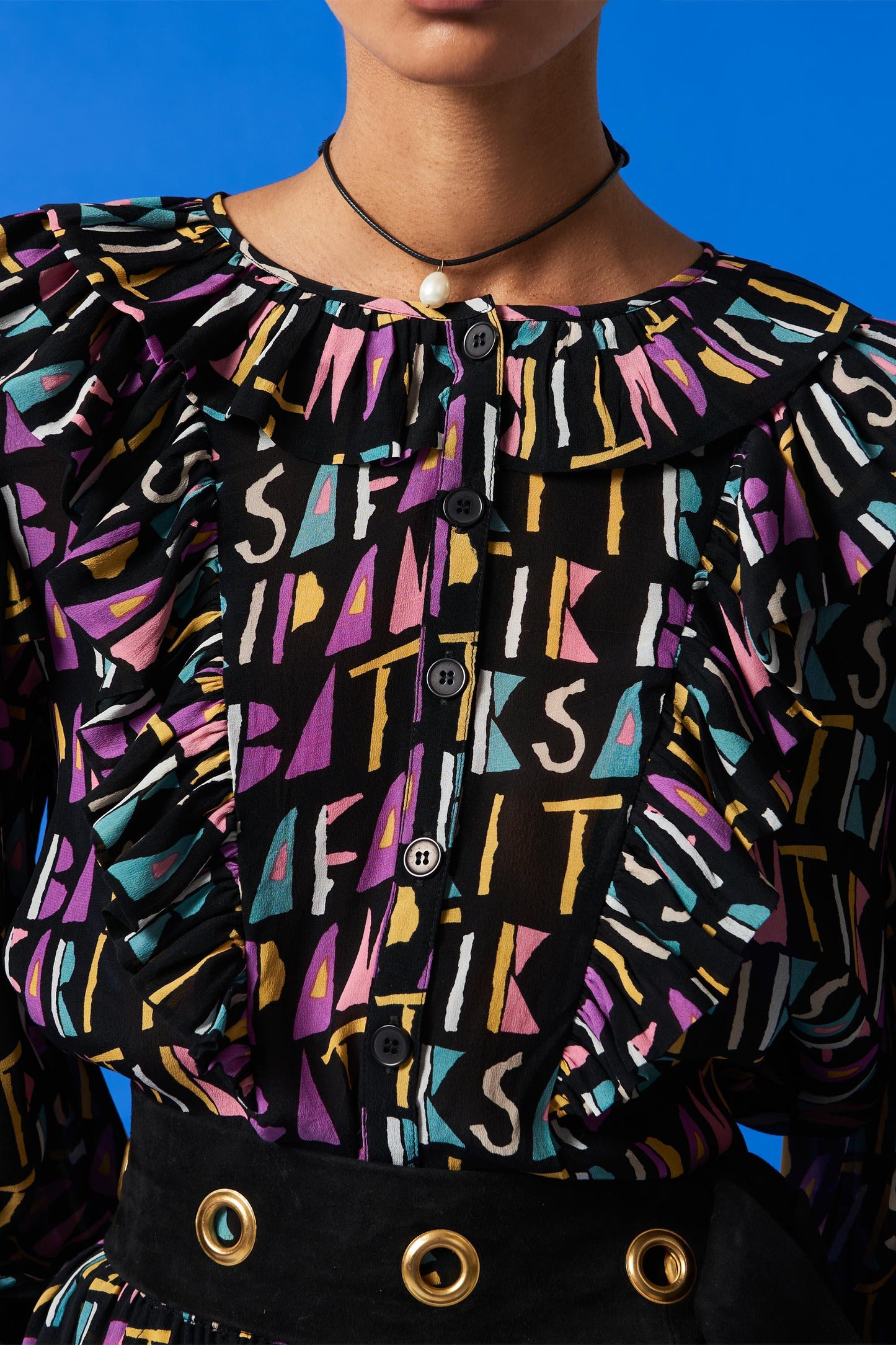 Micky printed blouse