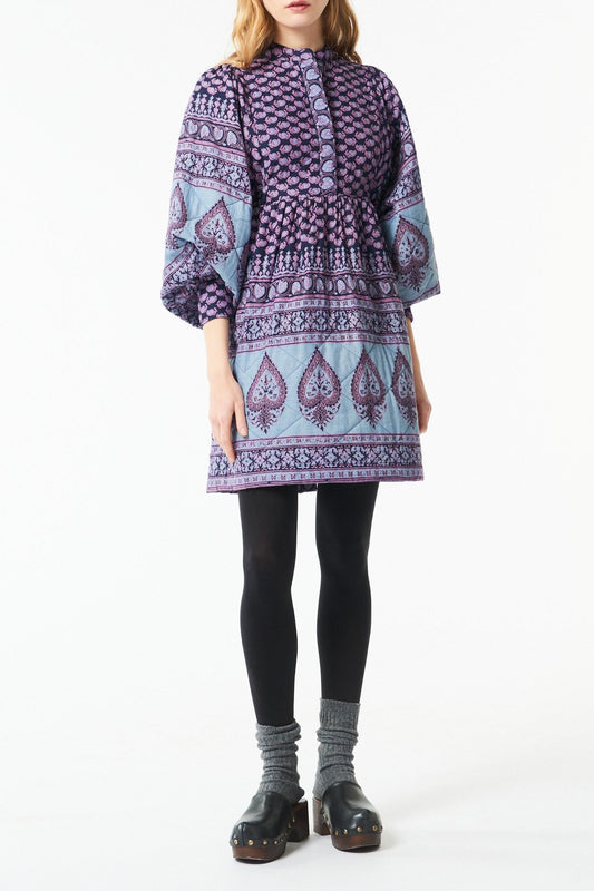 Imprimé robe midi Maddy