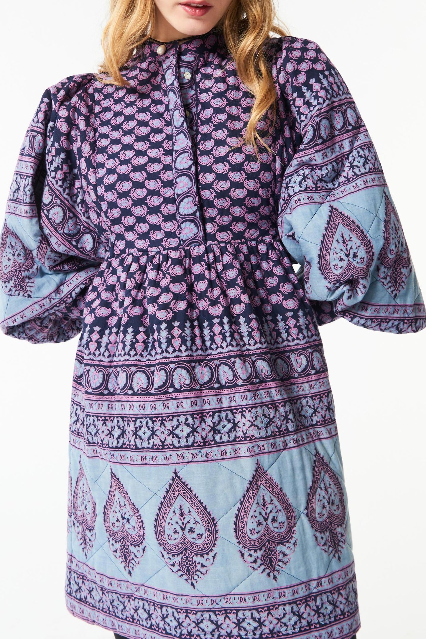 Imprimé robe midi Maddy