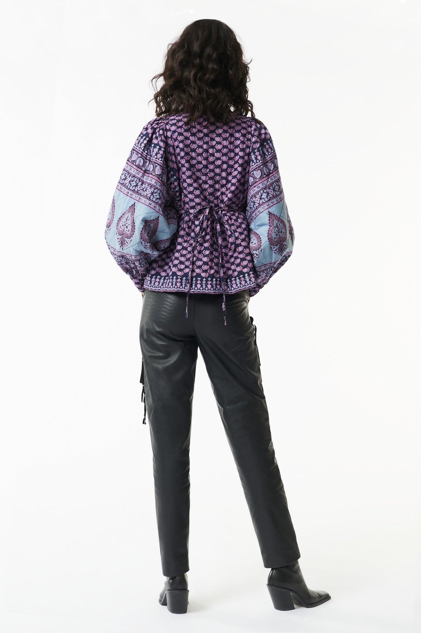 Maddy printed blouse