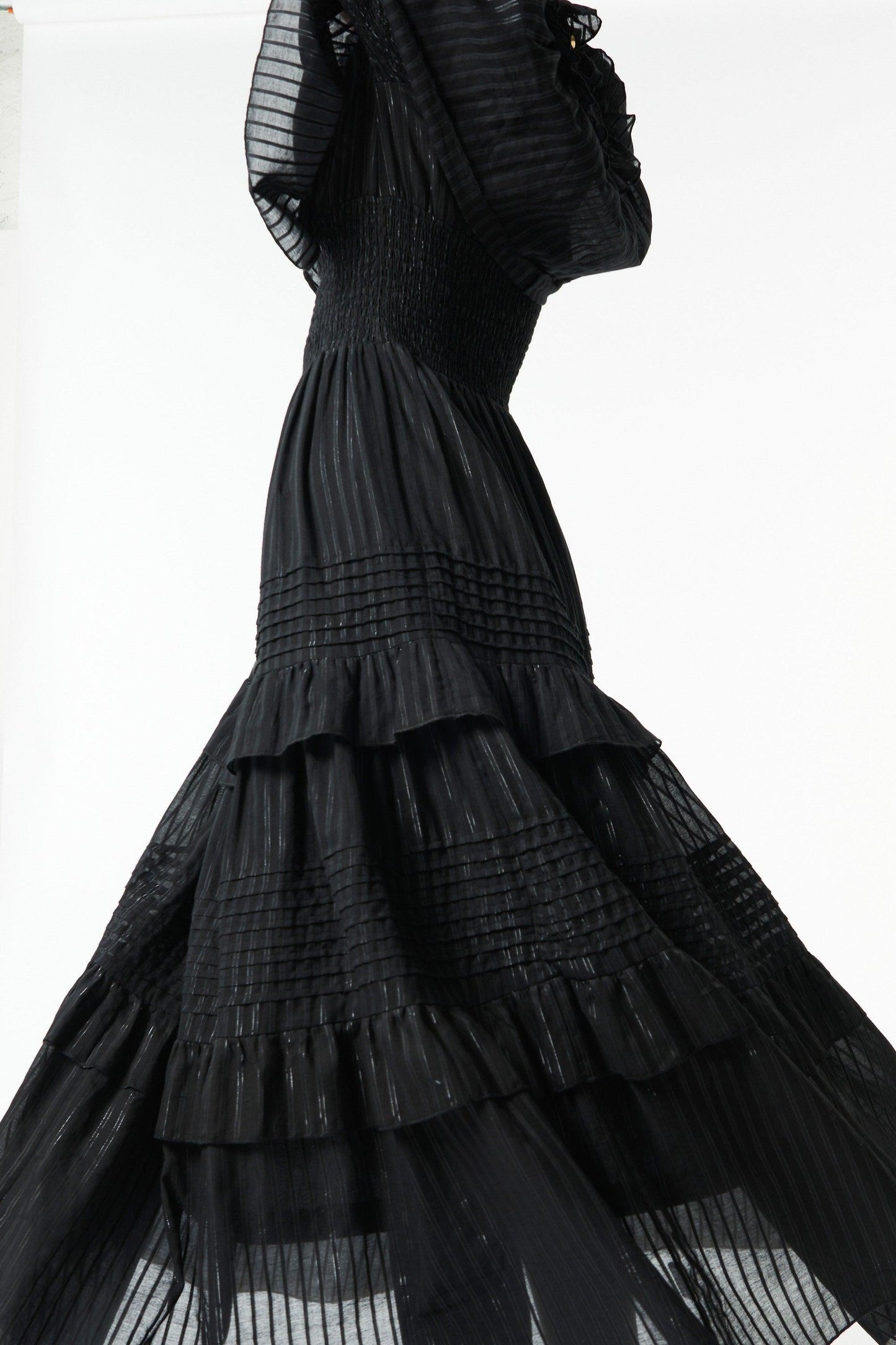 Louison lurex maxi dress
