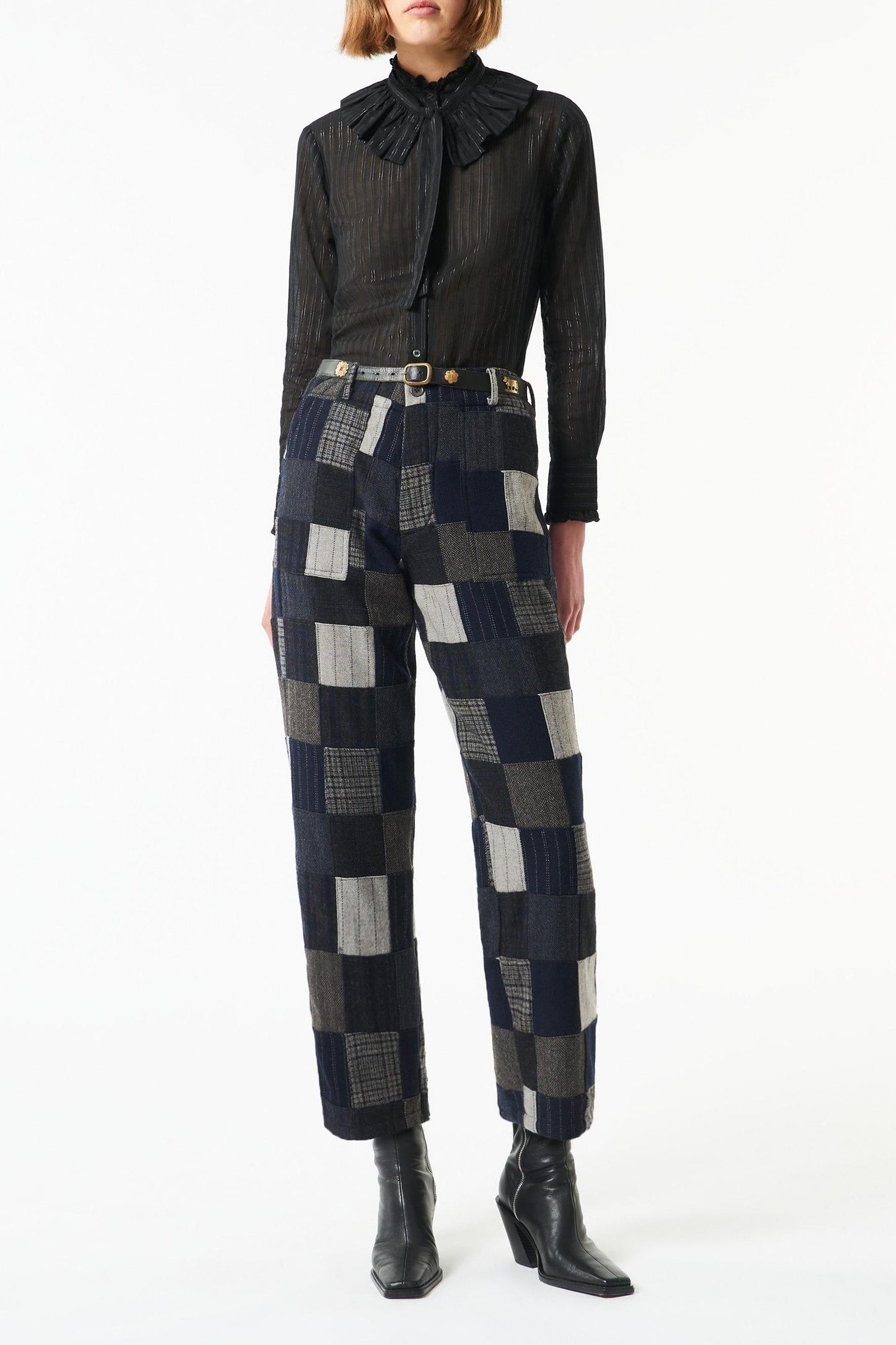 Louison lurex blouse