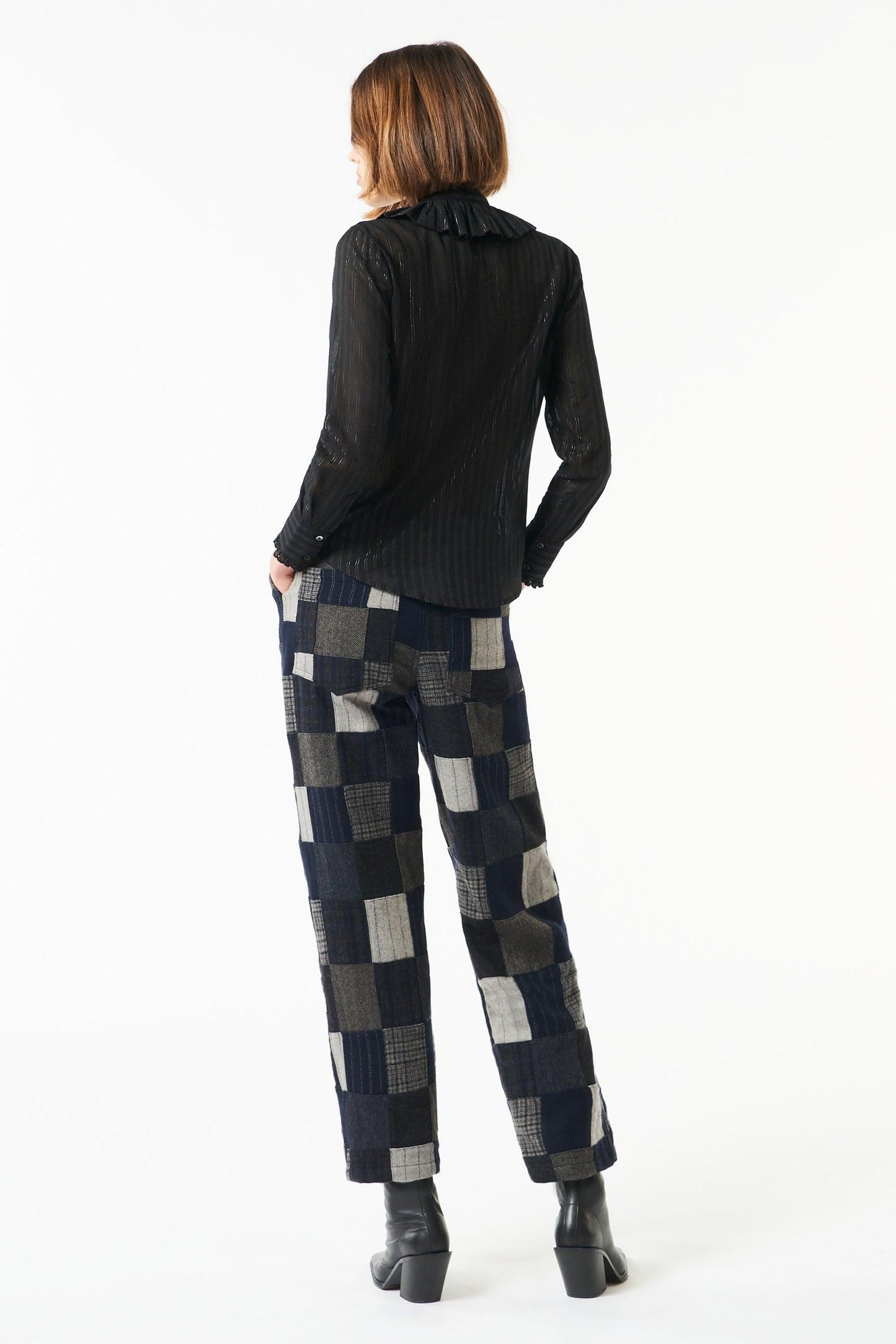 Louison lurex blouse