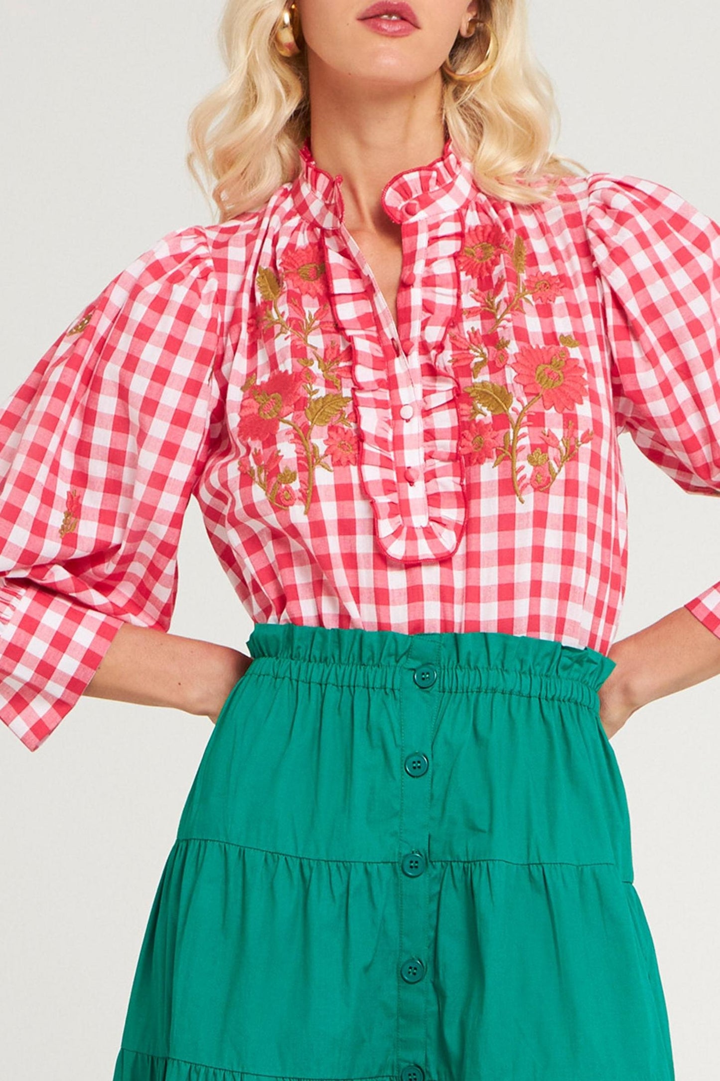 Blusa bordada Polly