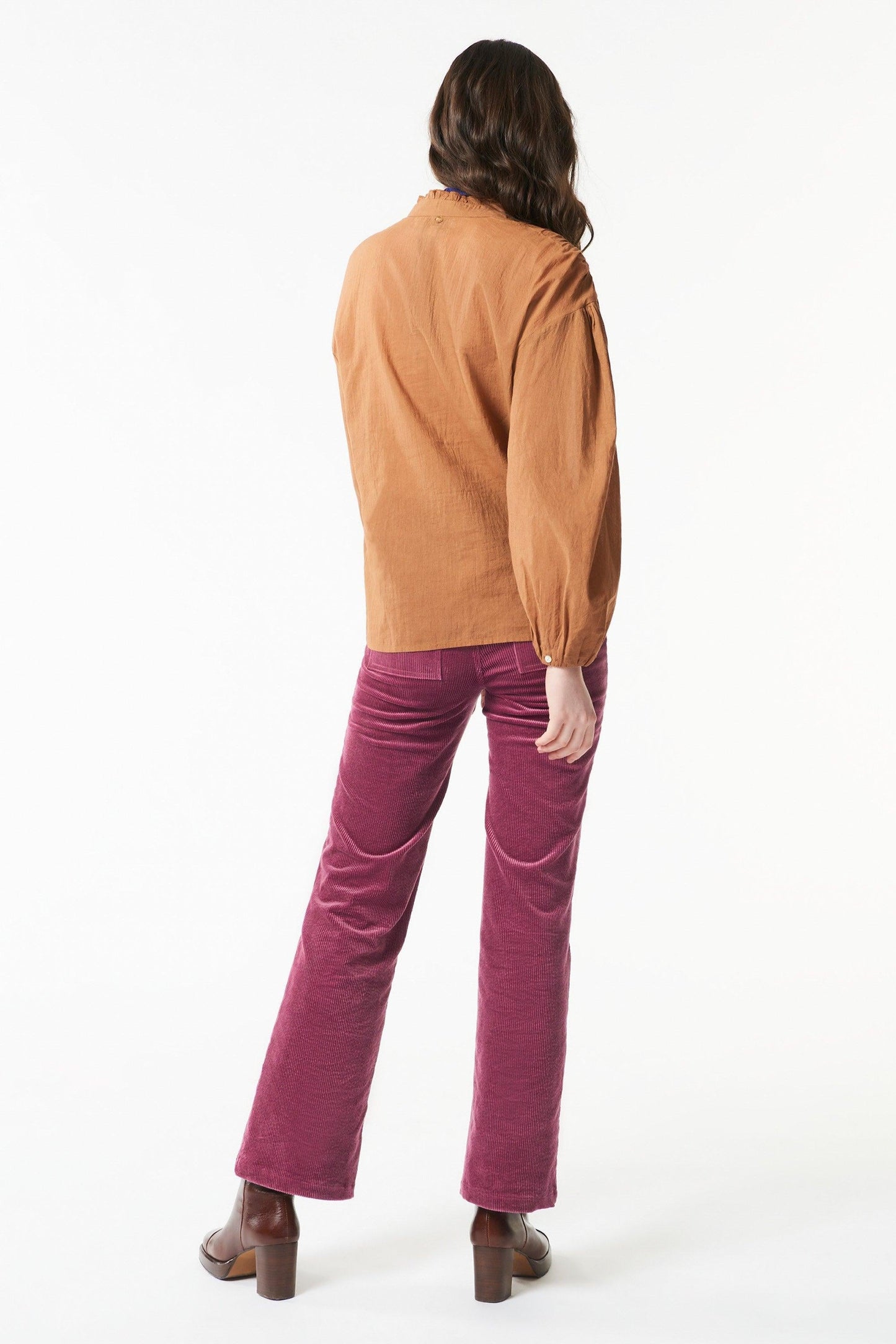 Lalo flowing blouse - Rust