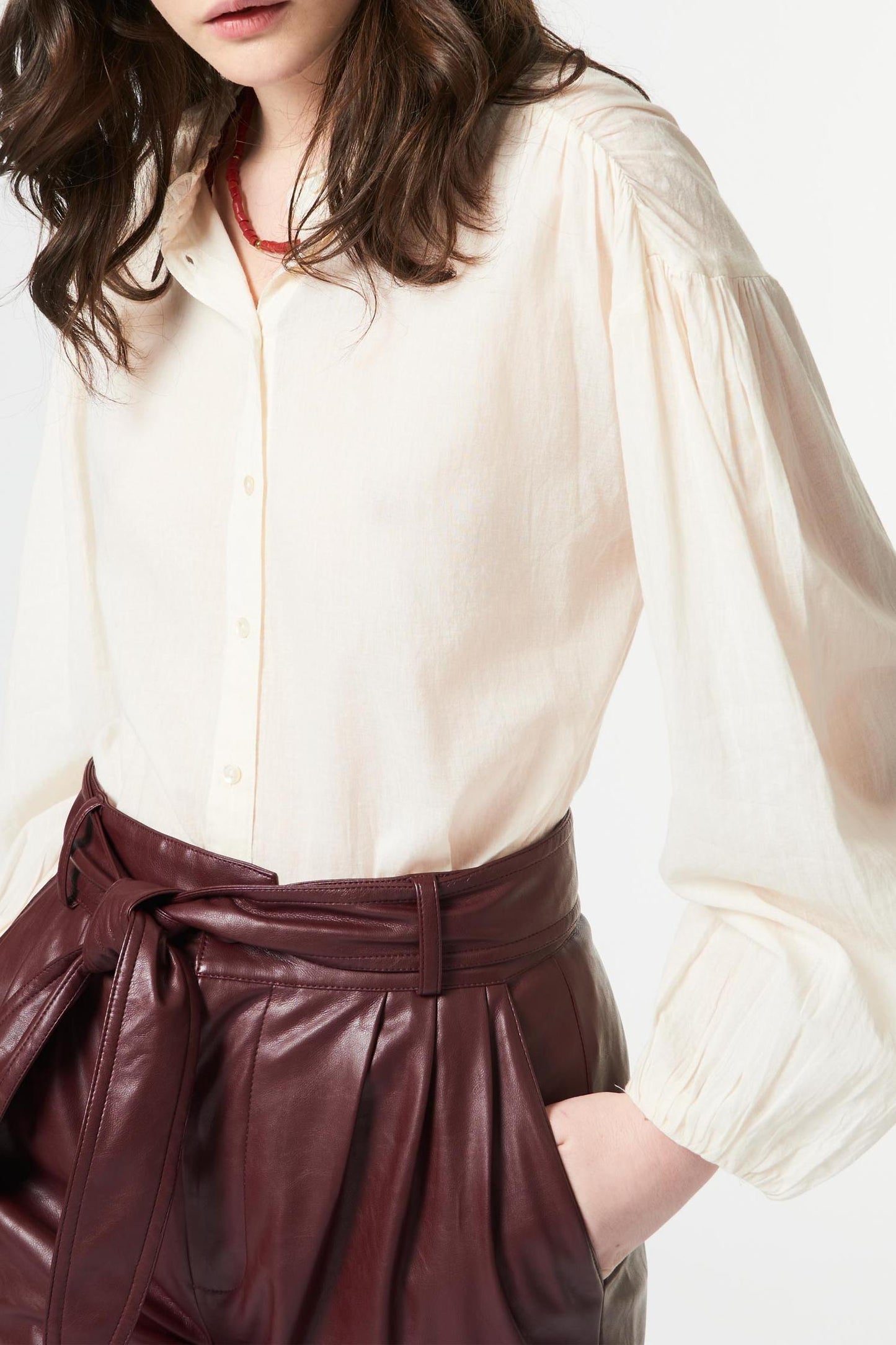 Lalo flowing blouse - Cream