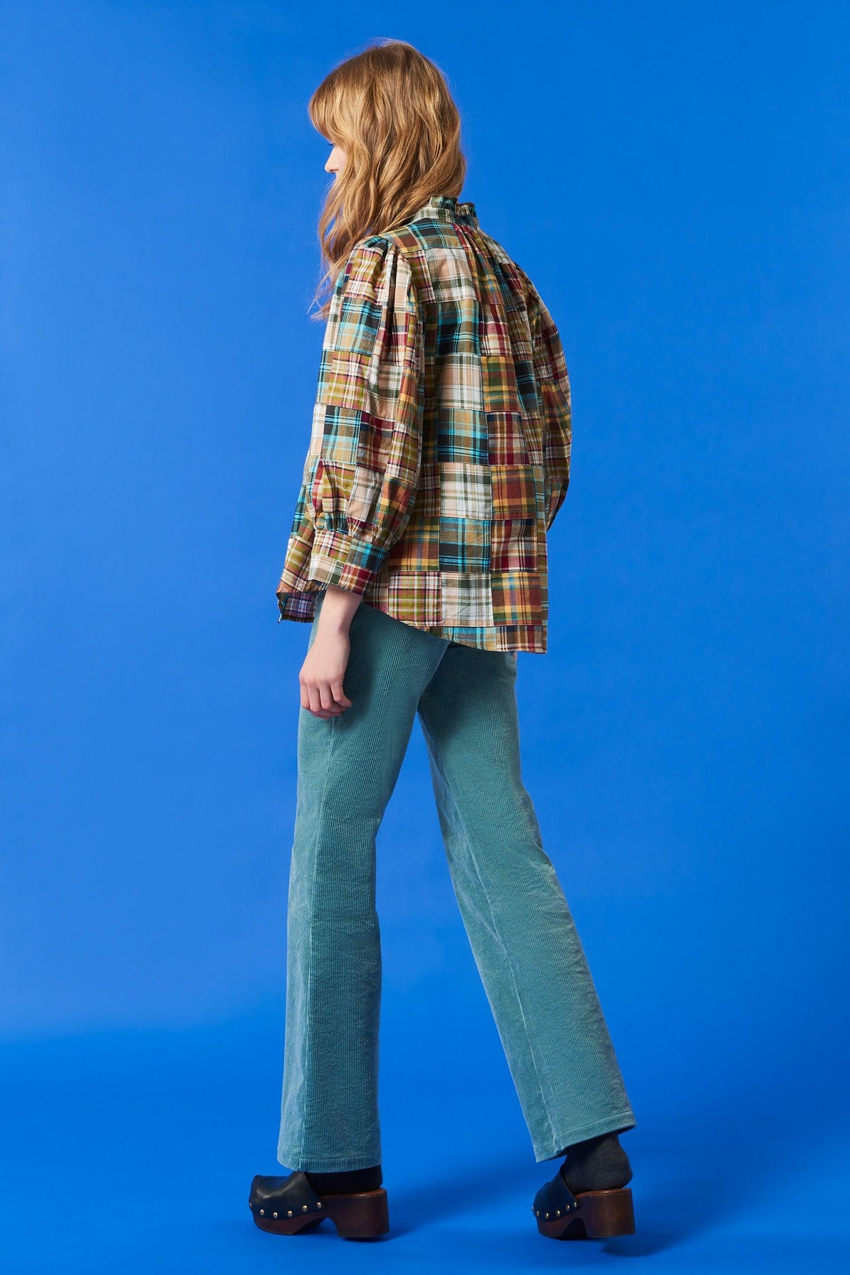 Patchwork blouse Jerro - multicolore
