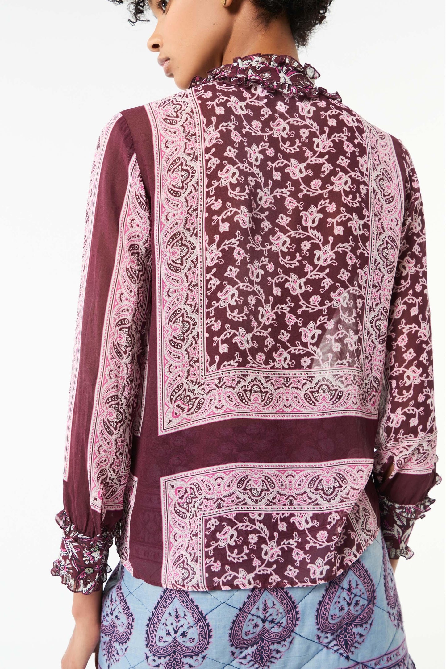 Ilana printed blouse