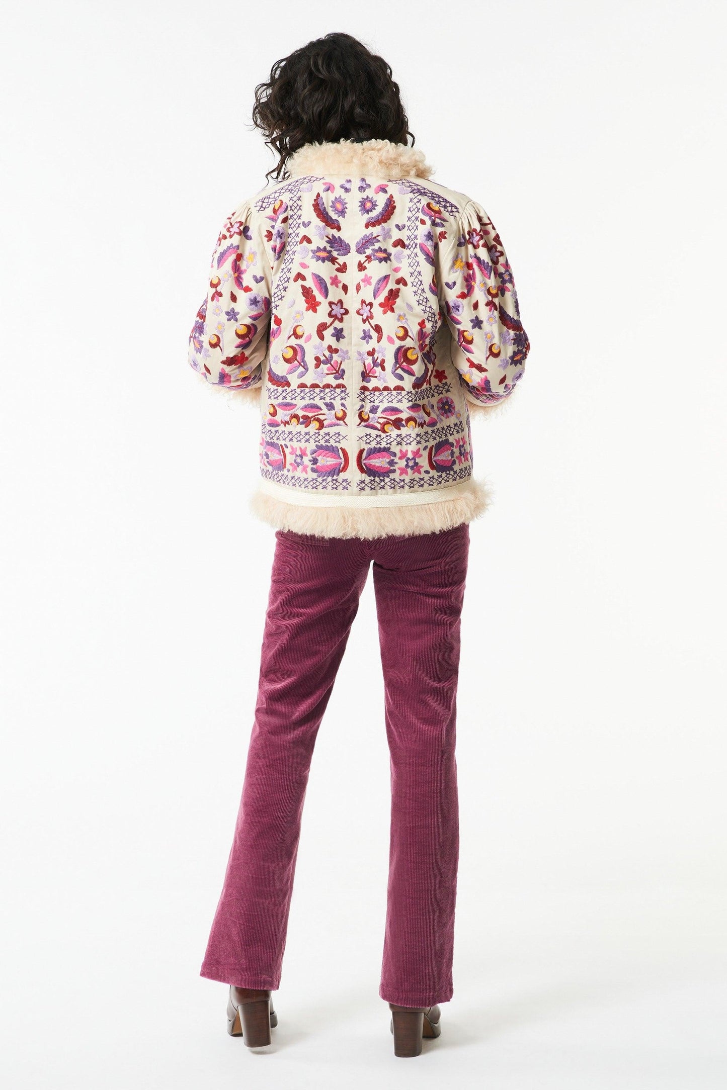 Huga fur jacket - Beige