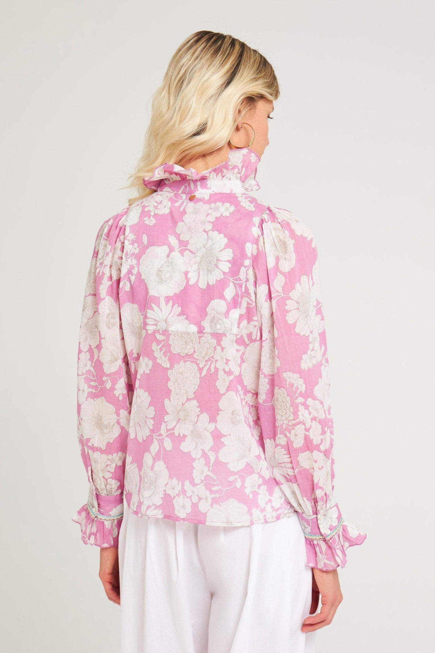 Blusa bordada Peony