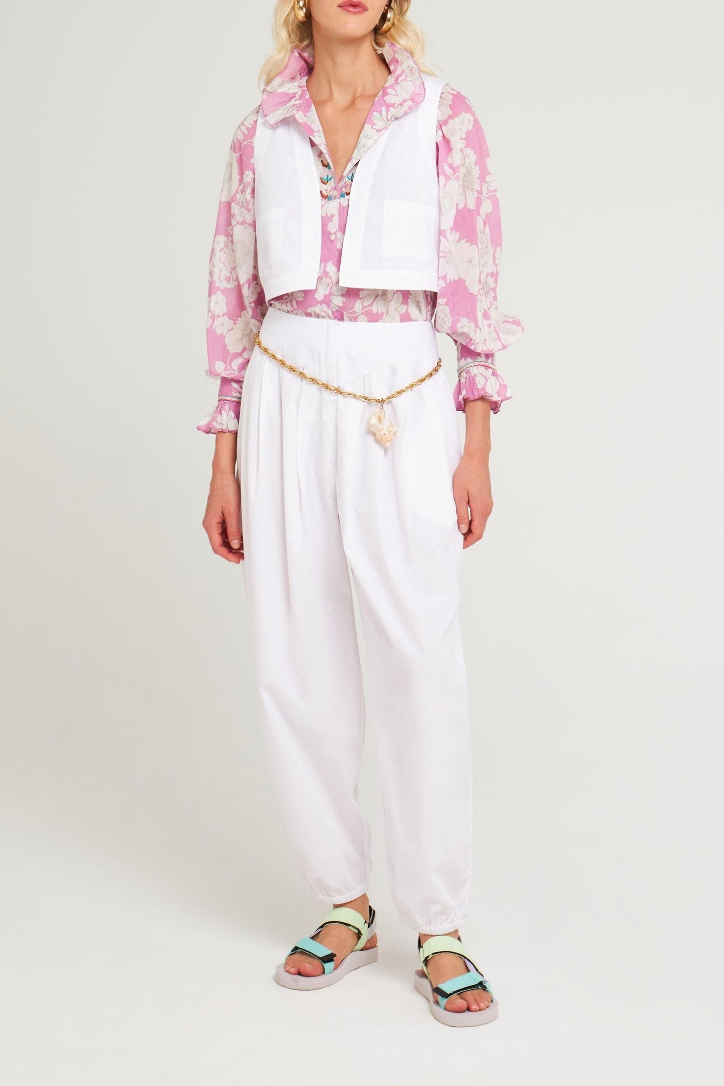 Blusa bordada Peony