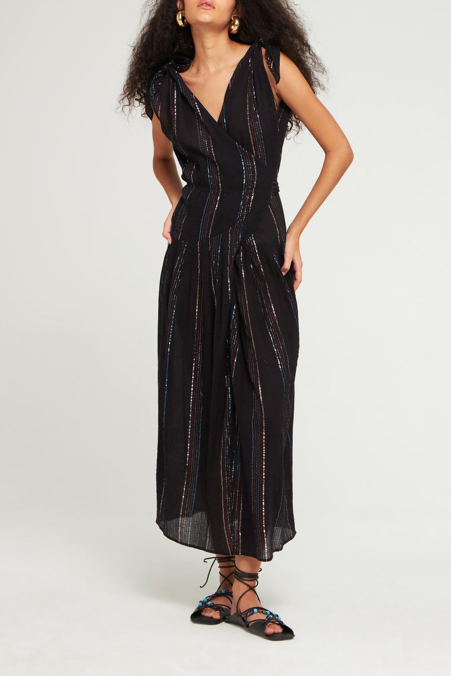 Robe longue Mimi noir