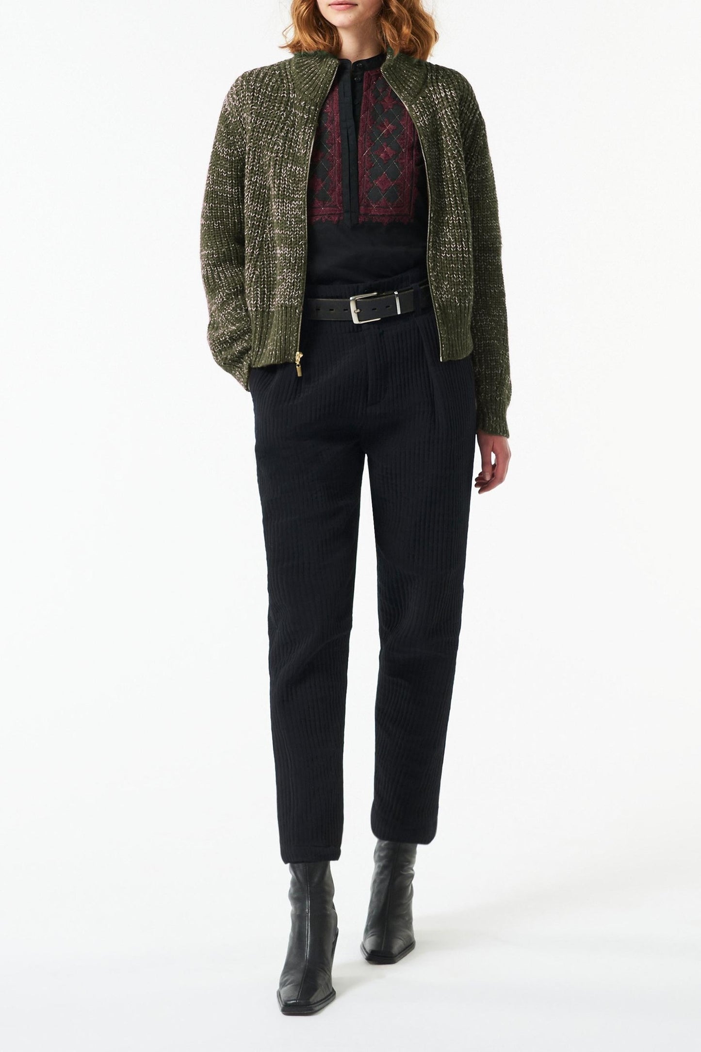 Harry alpaca jacket - Green